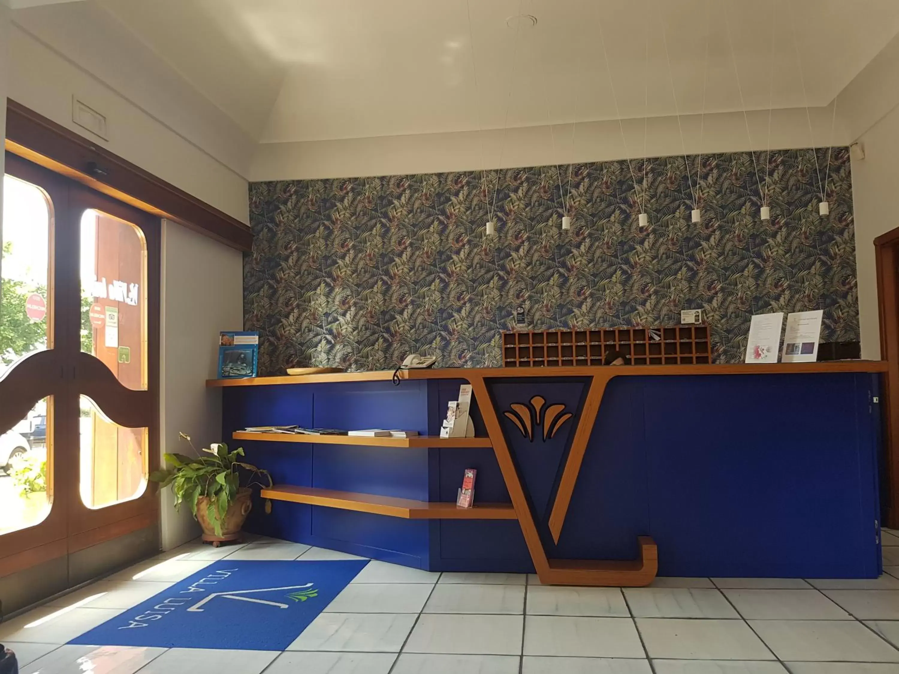 Lobby or reception in Hotel Villa Luisa Lobby or reception in Hotel Villa Luisa