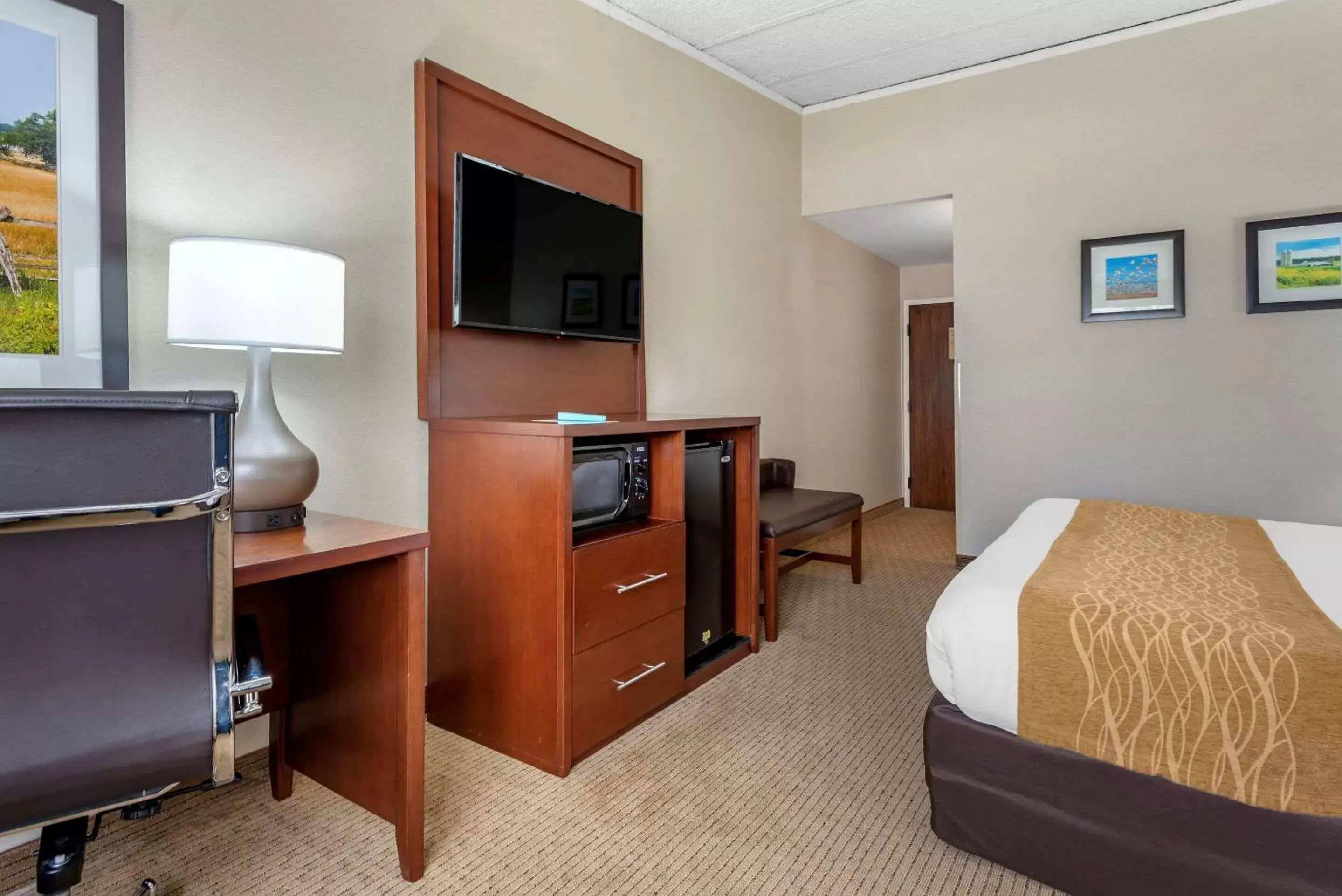 Photo of the whole room, TV/Entertainment Center in Comfort Inn Lancaster County North