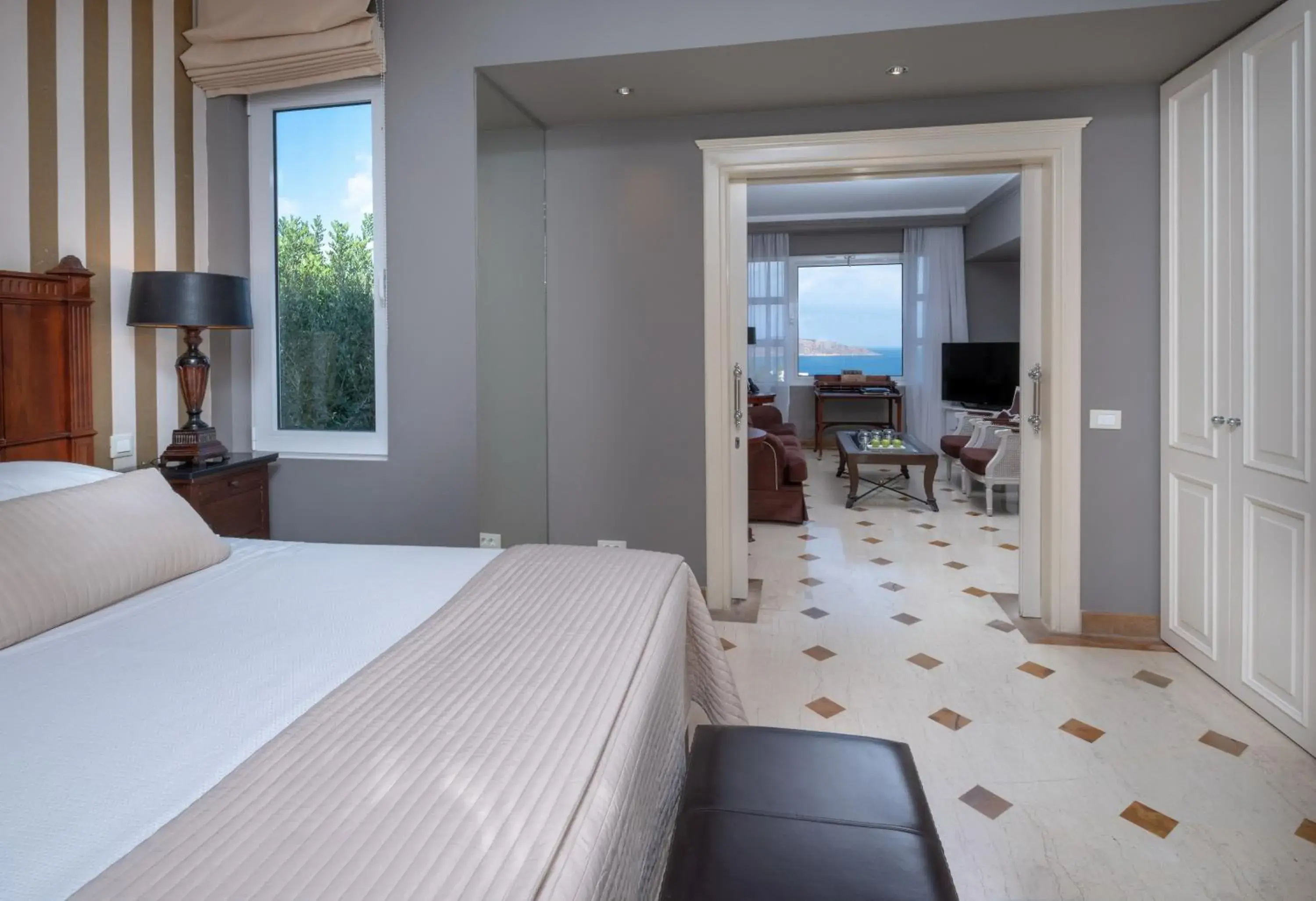 One Bedroom Deluxe Suite, Sea View in Elounda Gulf Villas by Sandglass One Bedroom Deluxe Suite, Sea View in Elounda Gulf Villas by Sandglass