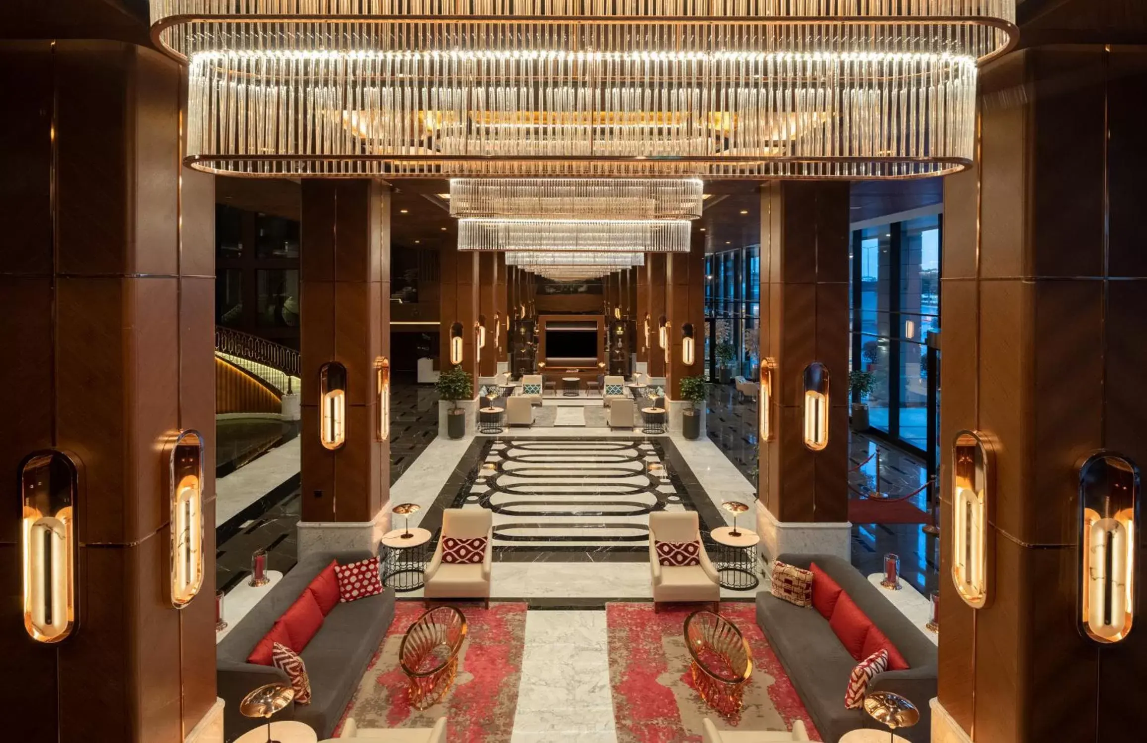 Lobby or reception in Mövenpick Hotel Istanbul Asia Airport