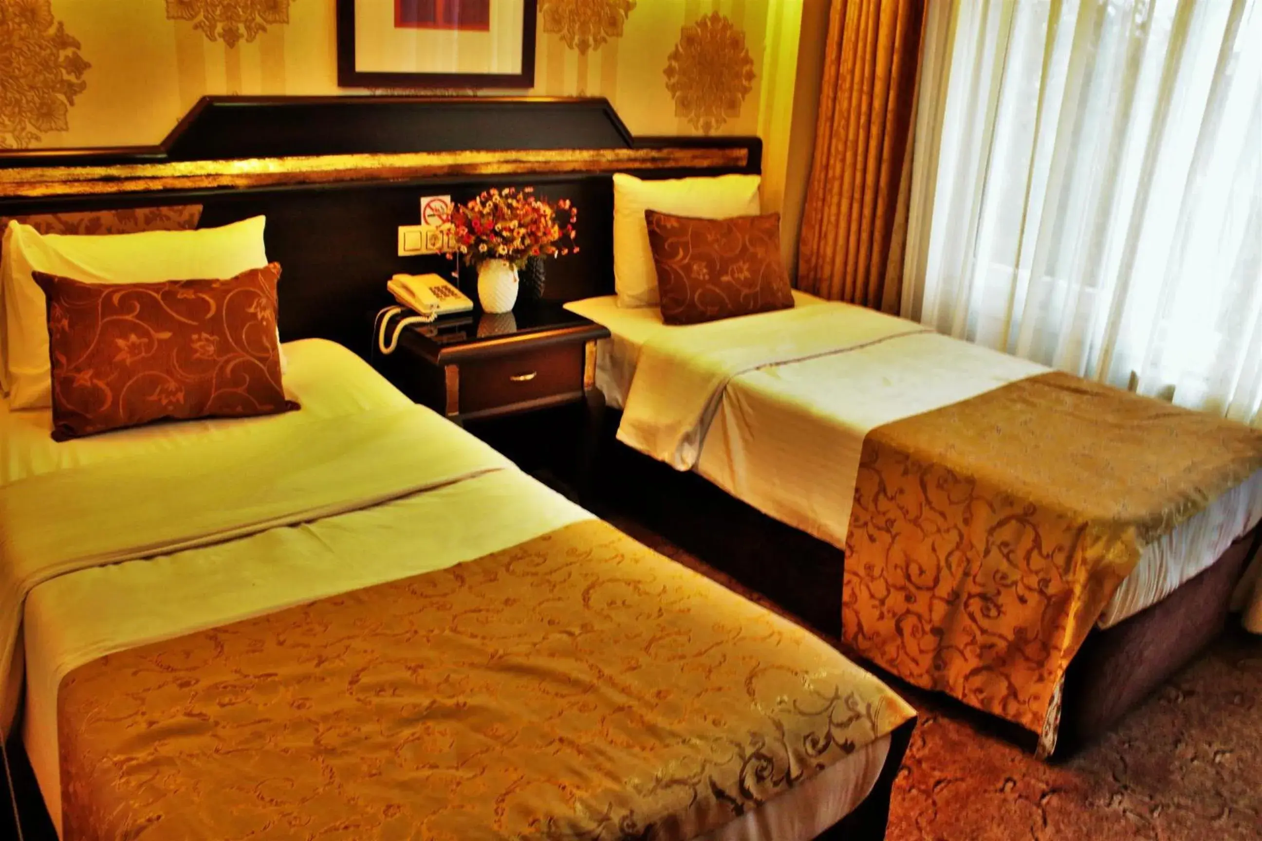 Bed in Sultanahmet Park Hotel