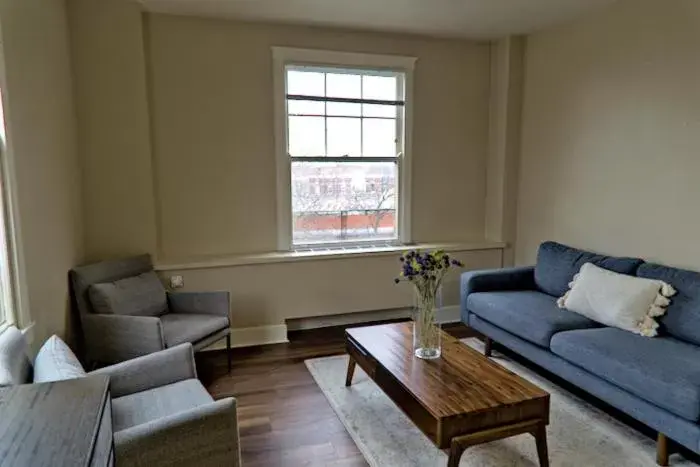 Seating area in Hotel Leo Seating area in Hotel Leo