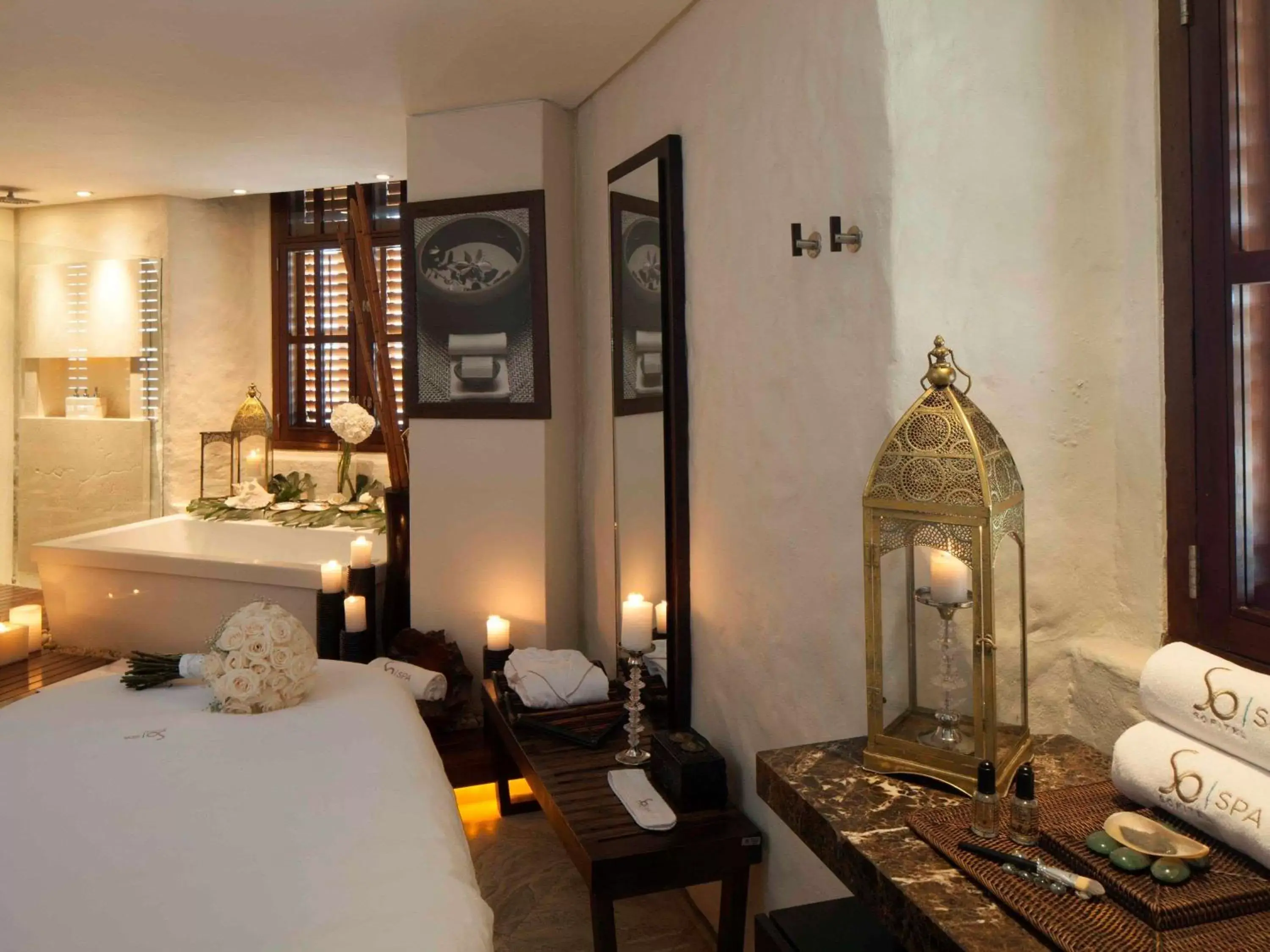 Spa and wellness centre/facilities, Bathroom in Sofitel Legend Santa Clara Cartagena