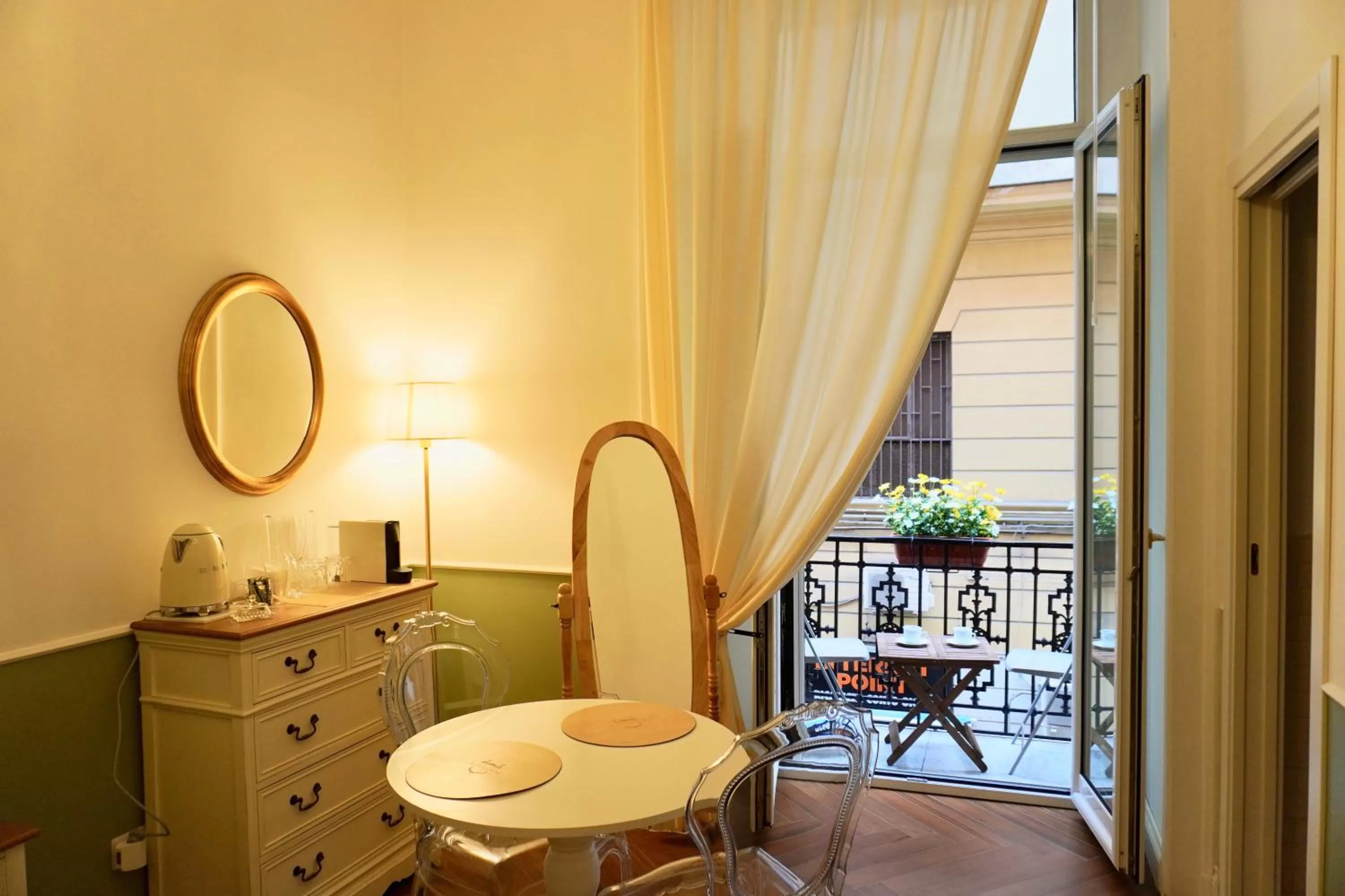 Balcony/Terrace in Macchiato Suites Boutique Guest House