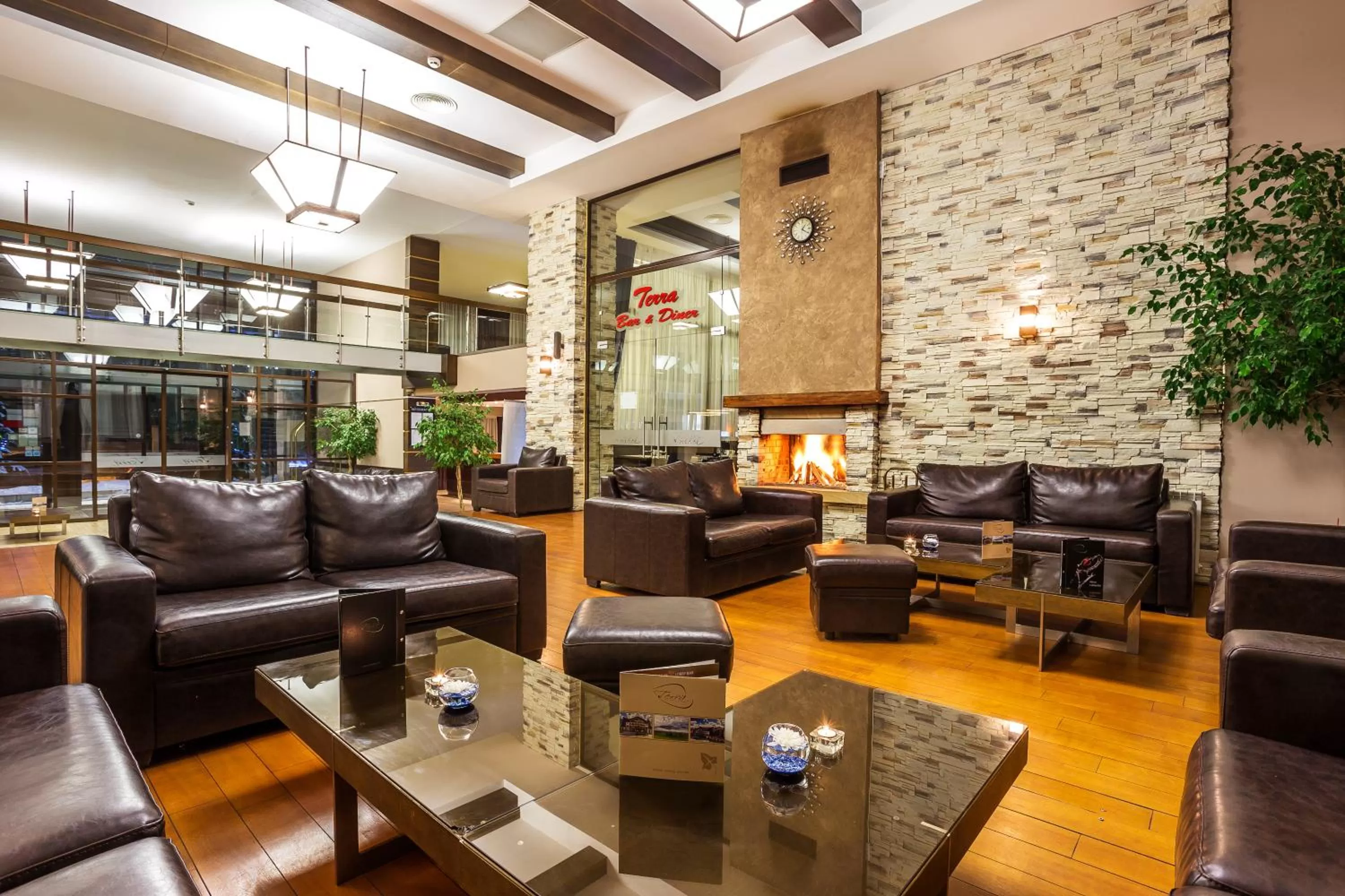 Lobby or reception in Terra Hotel