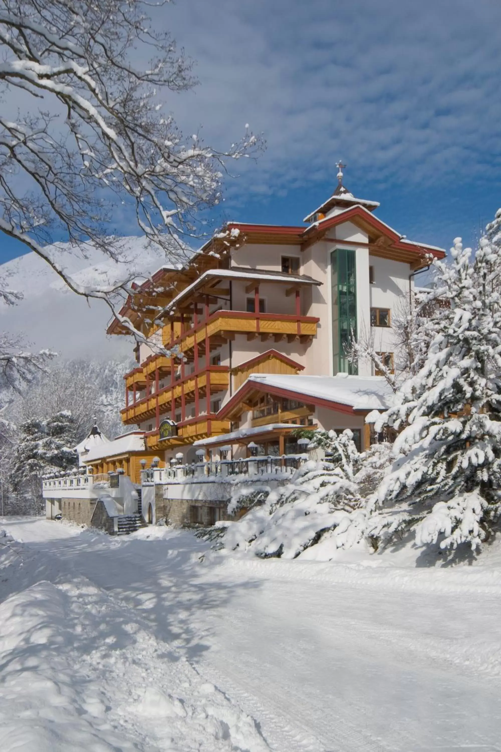 Winter in Huber Hotel Tramserhof