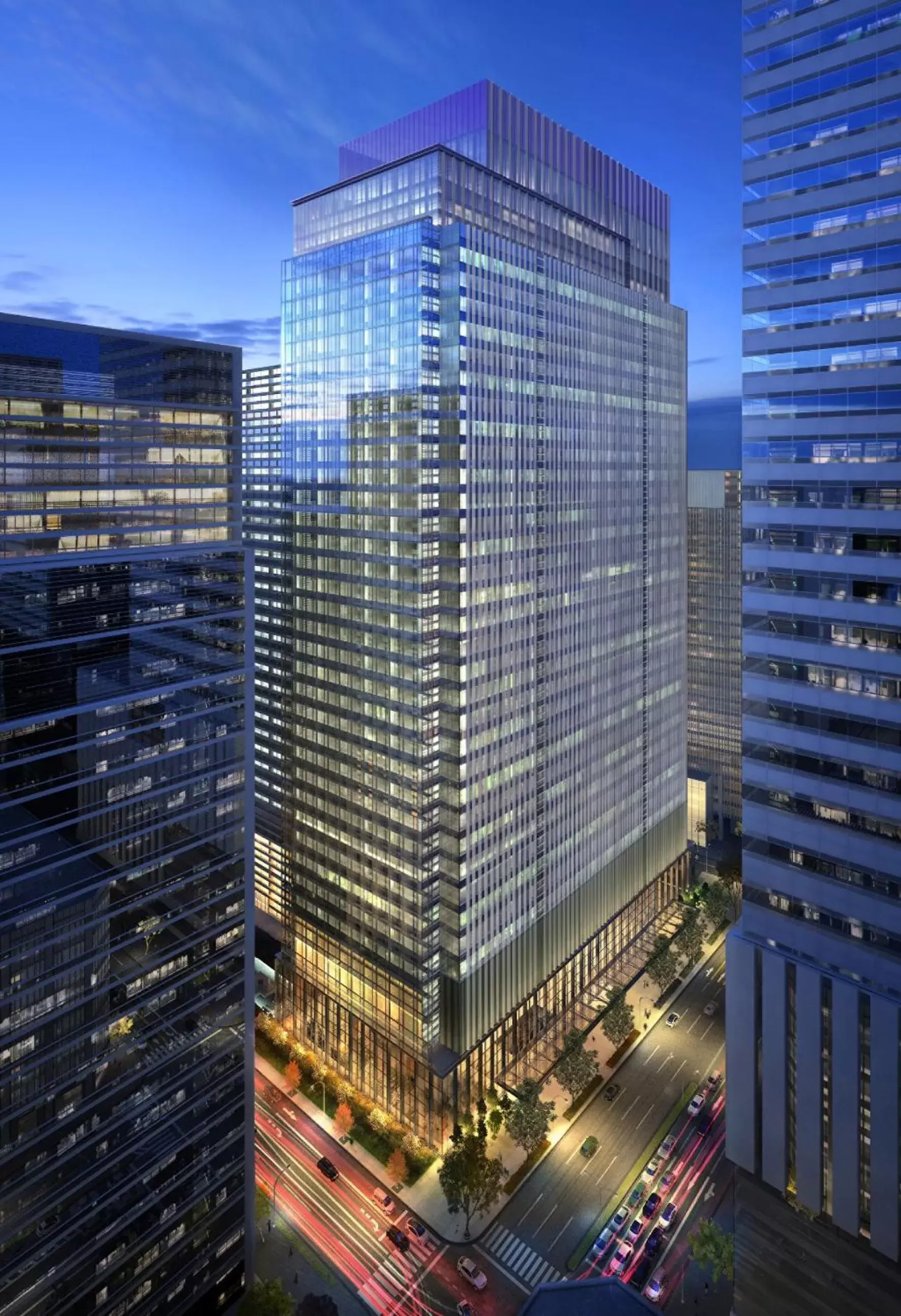 Property building in Four Seasons Hotel Tokyo at Otemachi Property building in Four Seasons Hotel Tokyo at Otemachi