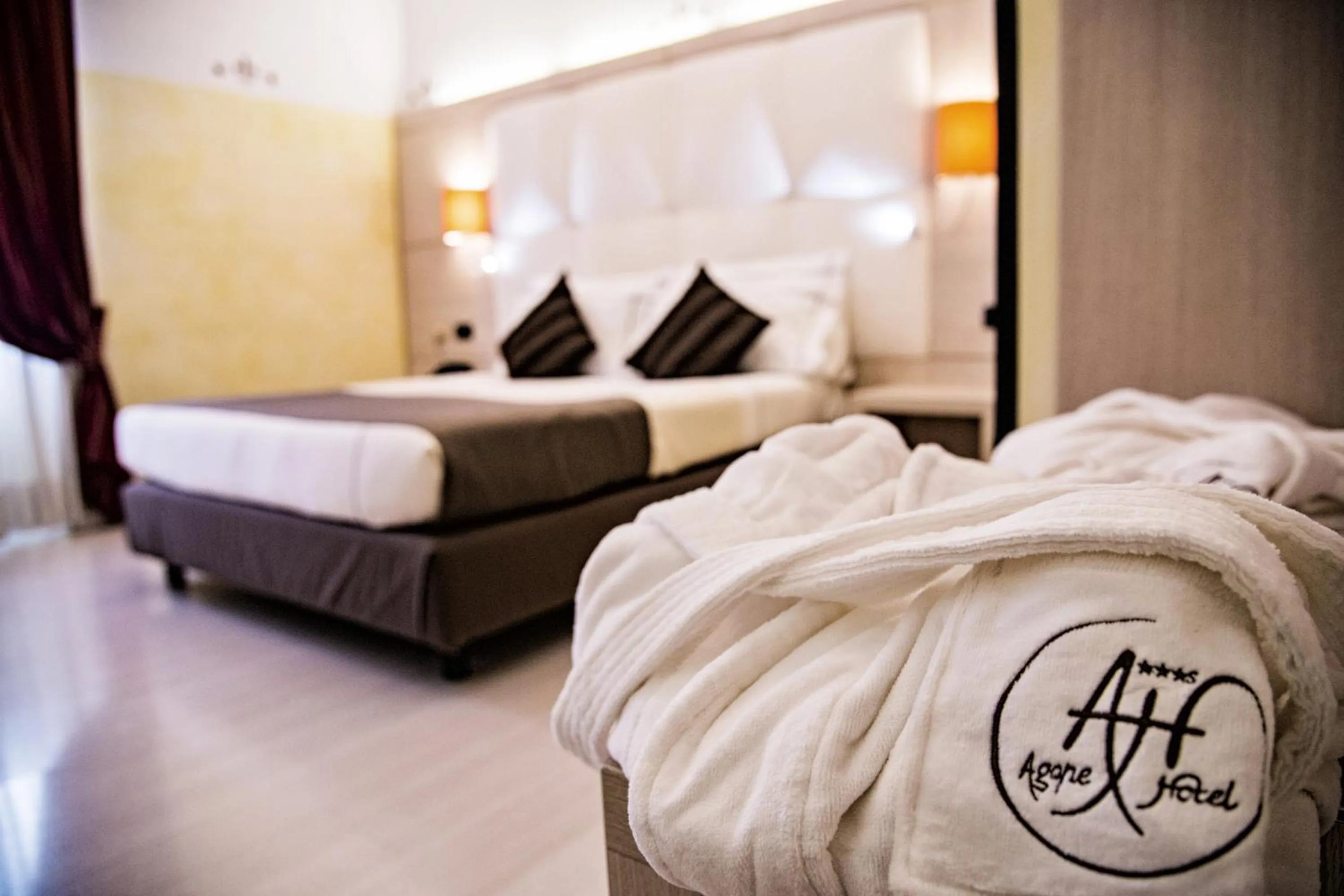 Bedroom, Bed in Agape Hotel AA Hotels
