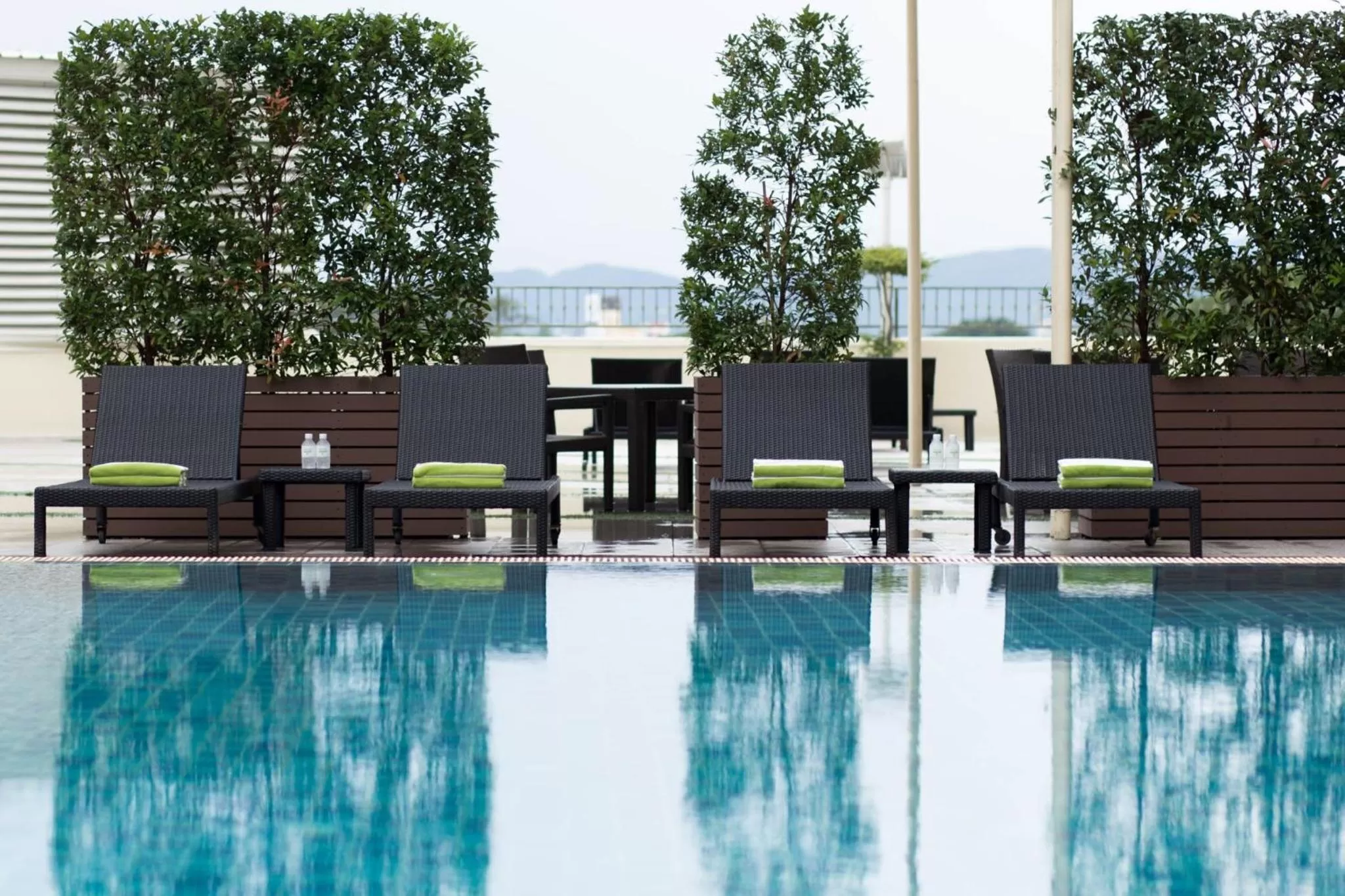 Swimming pool in Centara Riverside Hotel Chiang Mai