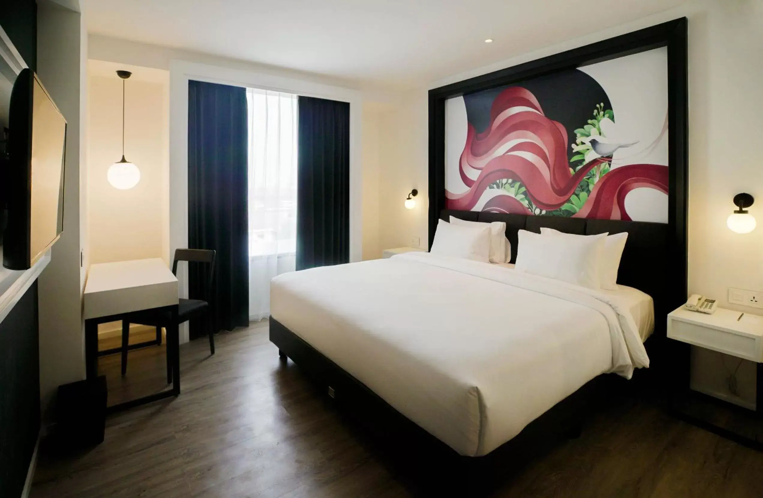 Bed in de Braga, ARTOTEL Curated