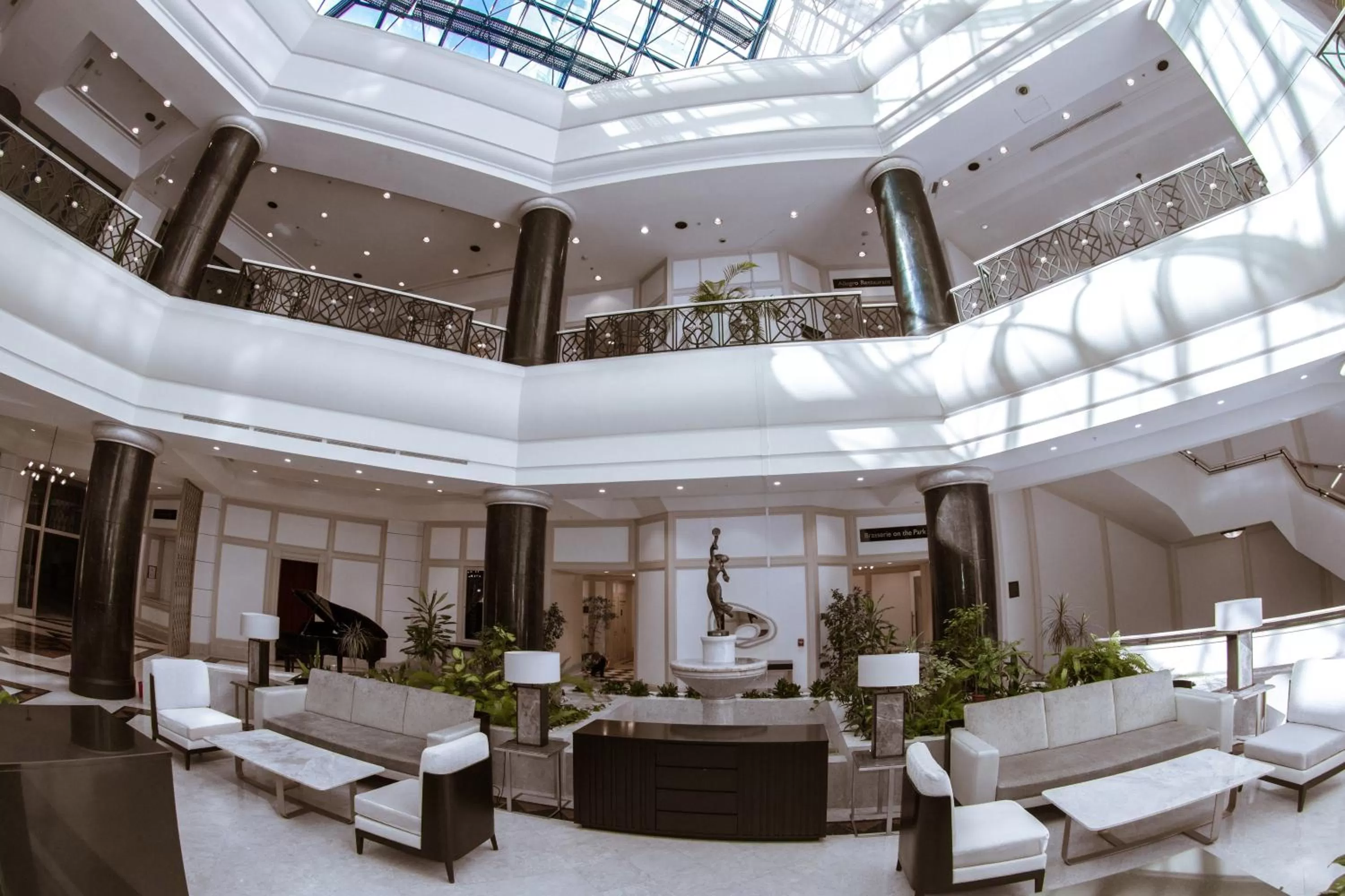 Lobby or reception in AZIMUT Grand Hotel Tashkent