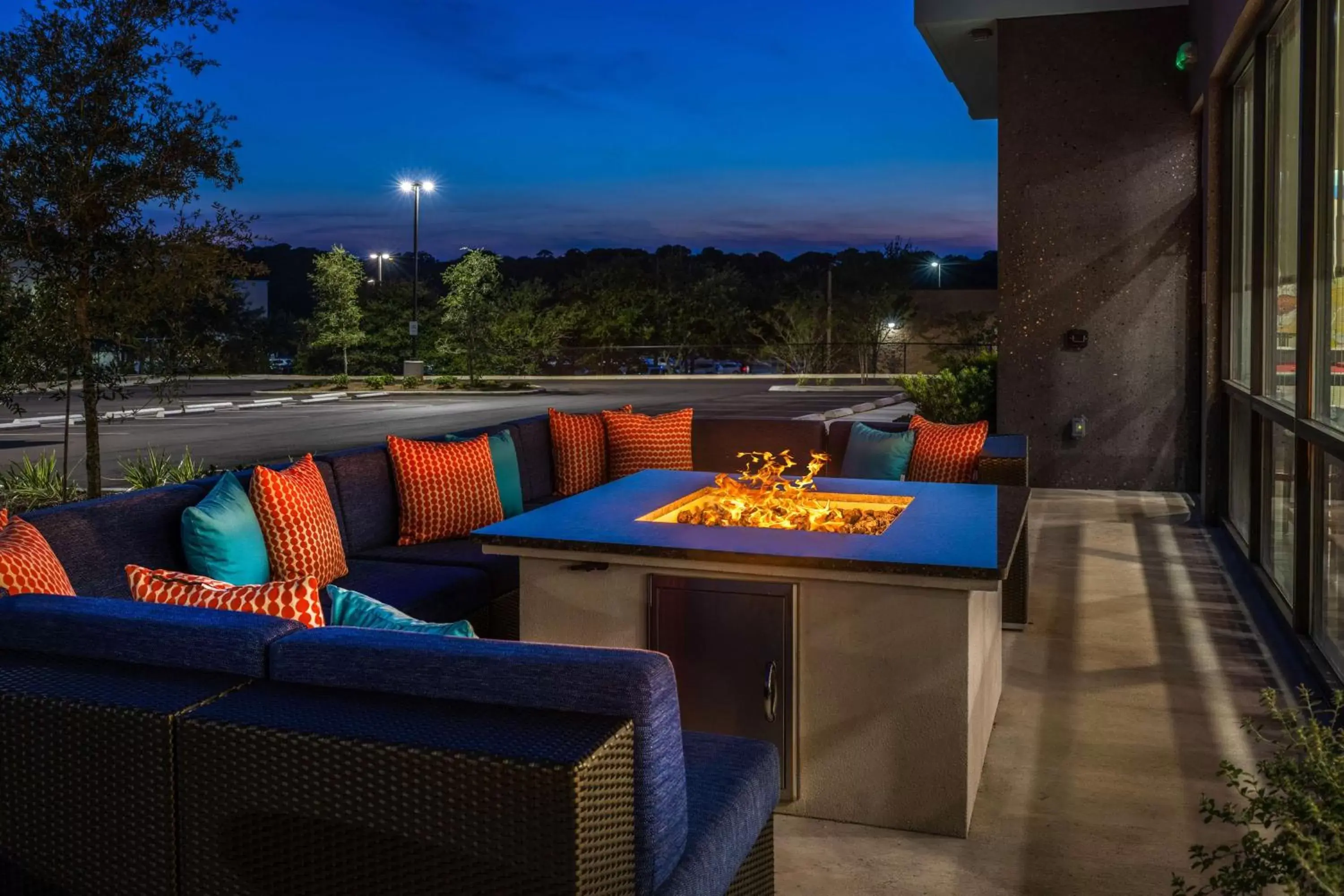 Patio in Tru By Hilton Pensacola Airport Medical Center