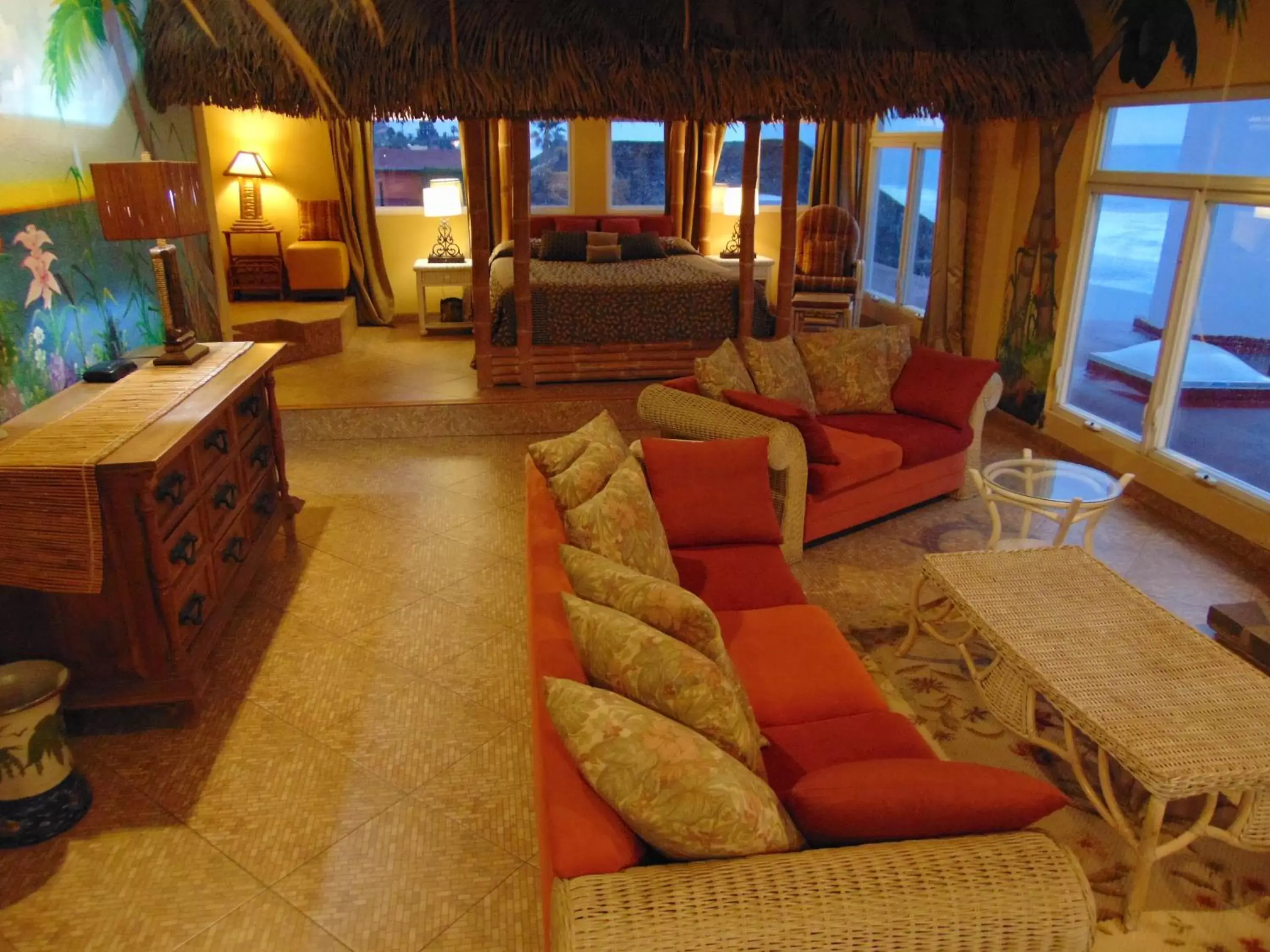 Living room, Seating Area in Poco Cielo Hotel