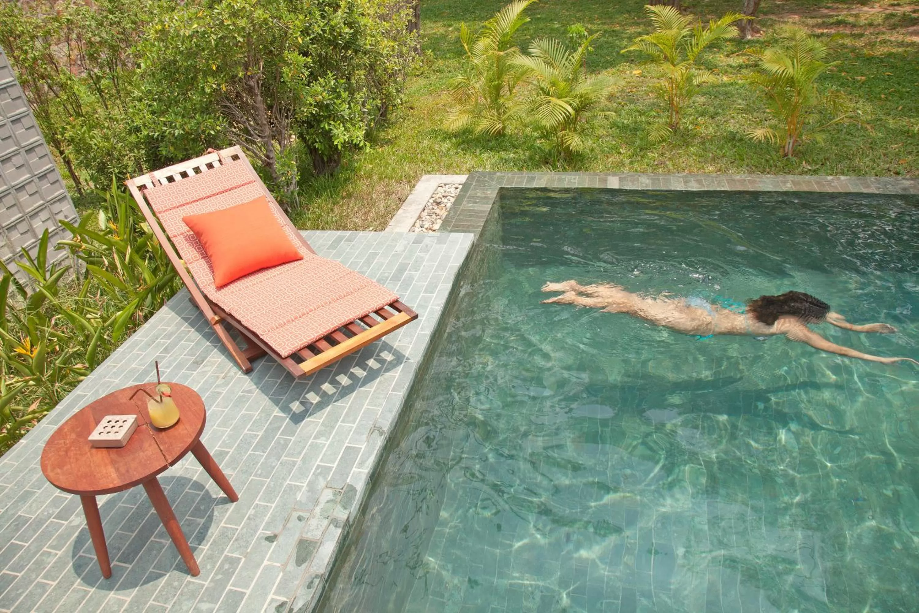 Swimming pool in Templation Hotel