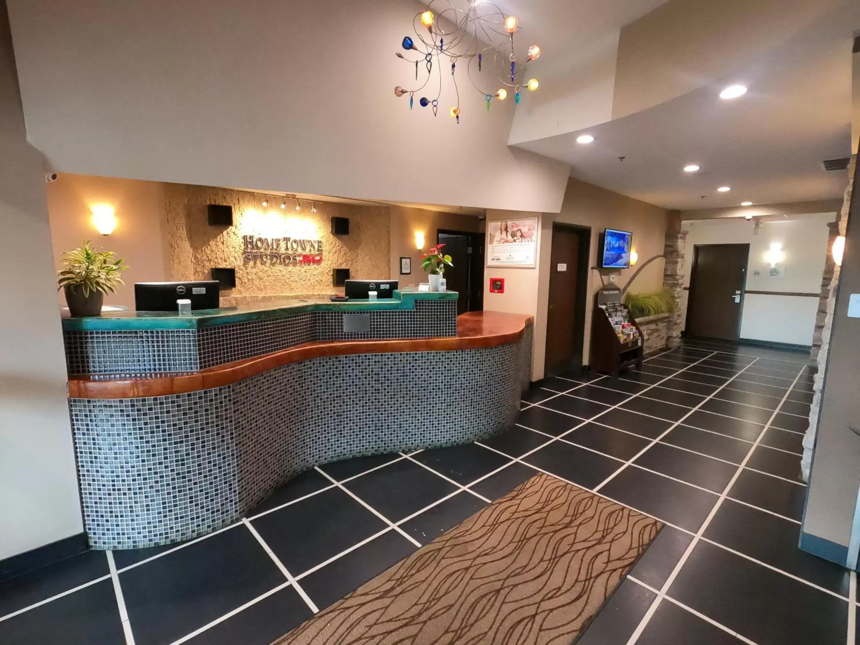 Lobby or reception in HomeTowne Studios & Suites Washington Lobby or reception in HomeTowne Studios & Suites Washington