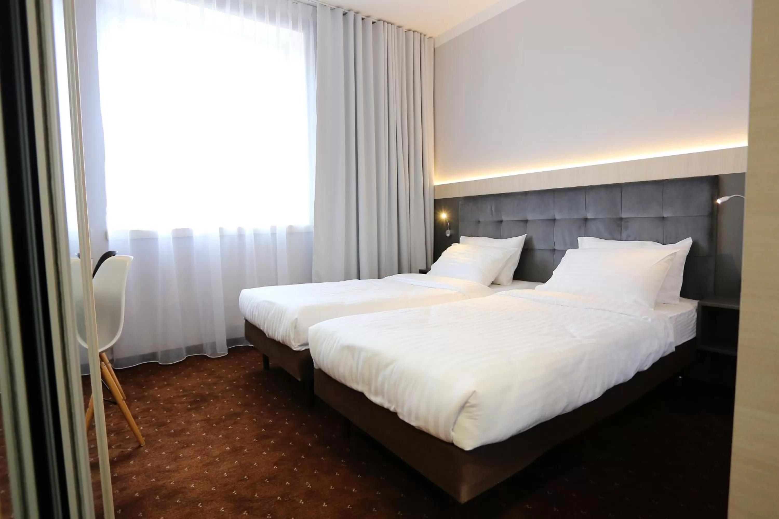 Bed in euroHOTEL Sosnowiec Kazimierz