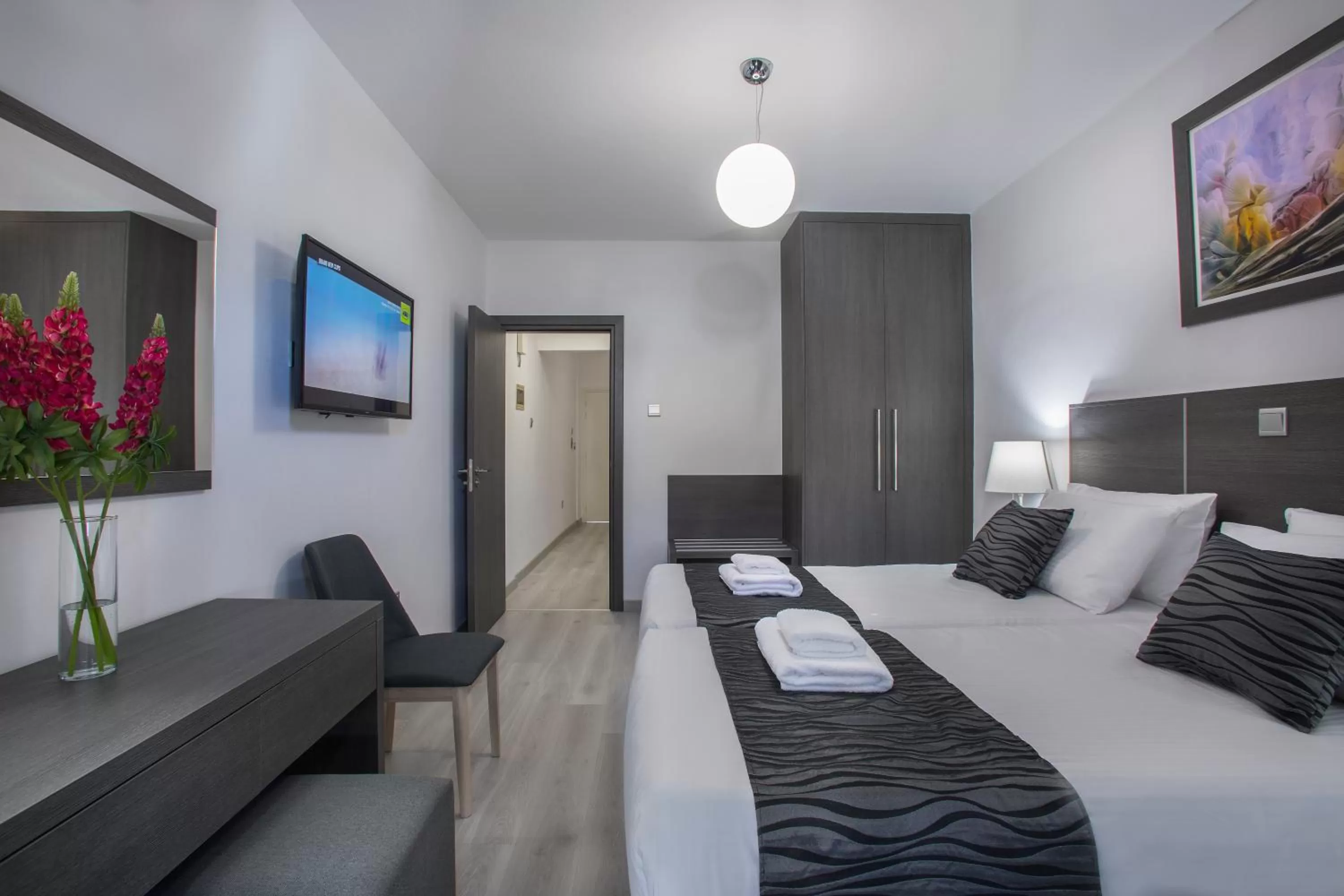 Bed in Blazer Residence