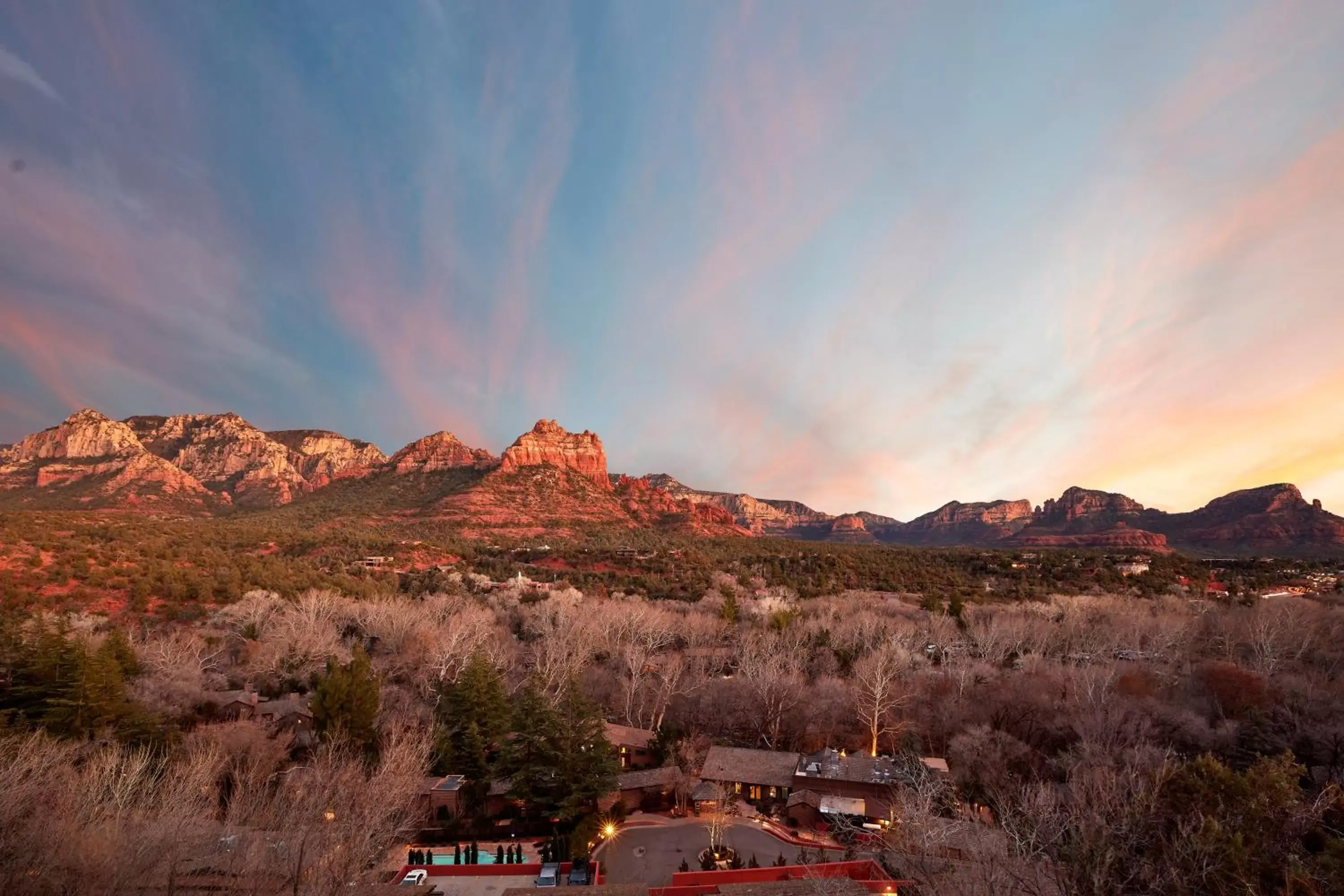 Mountain view in L'Auberge De Sedona