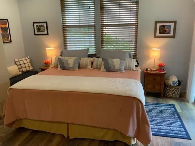 Bed in Kilauea House