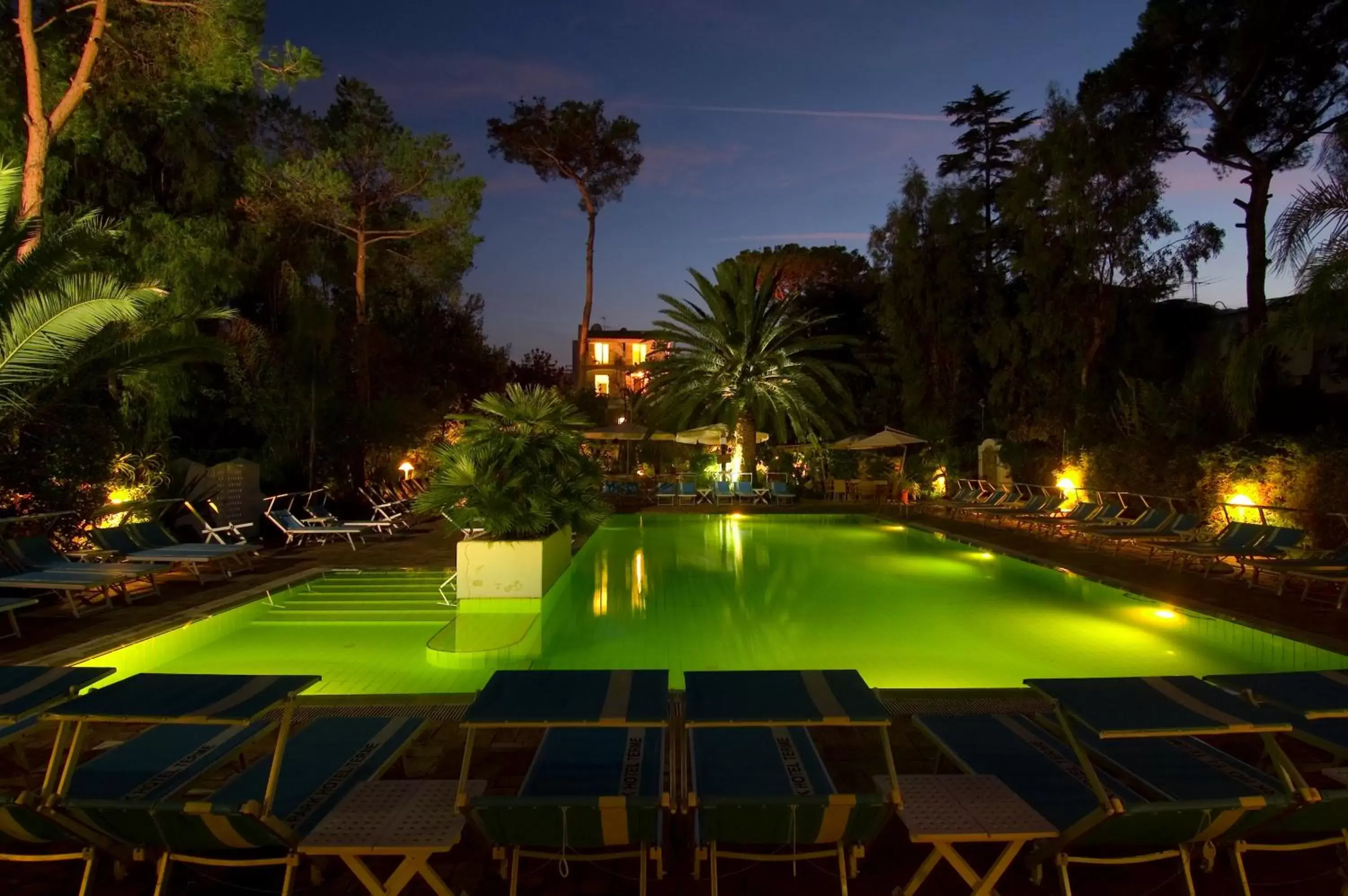 Swimming Pool in Central Park Terme