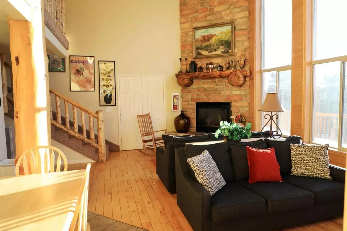 Seating Area in Zion Ponderosa Ranch Resort