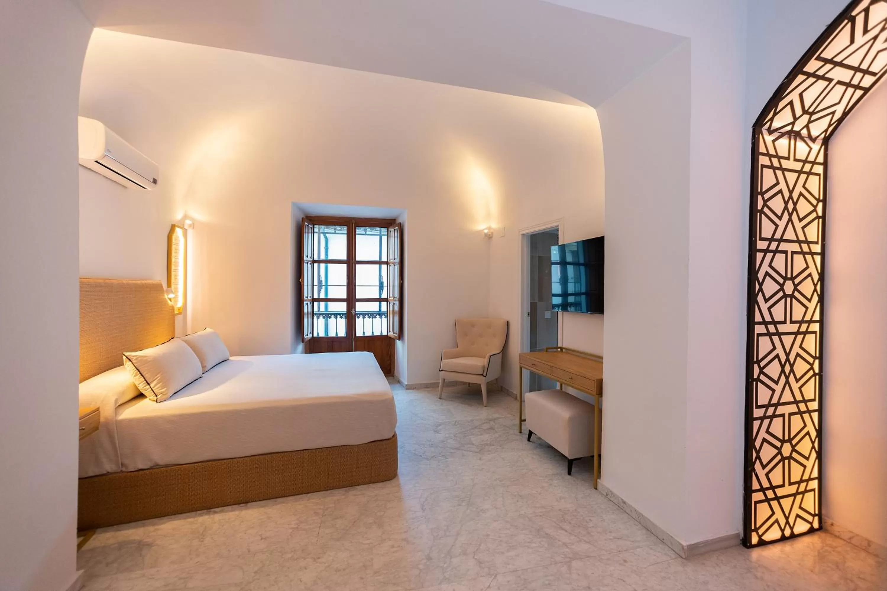 Photo of the whole room, Bed in Hotel Casa Palacio la Sal