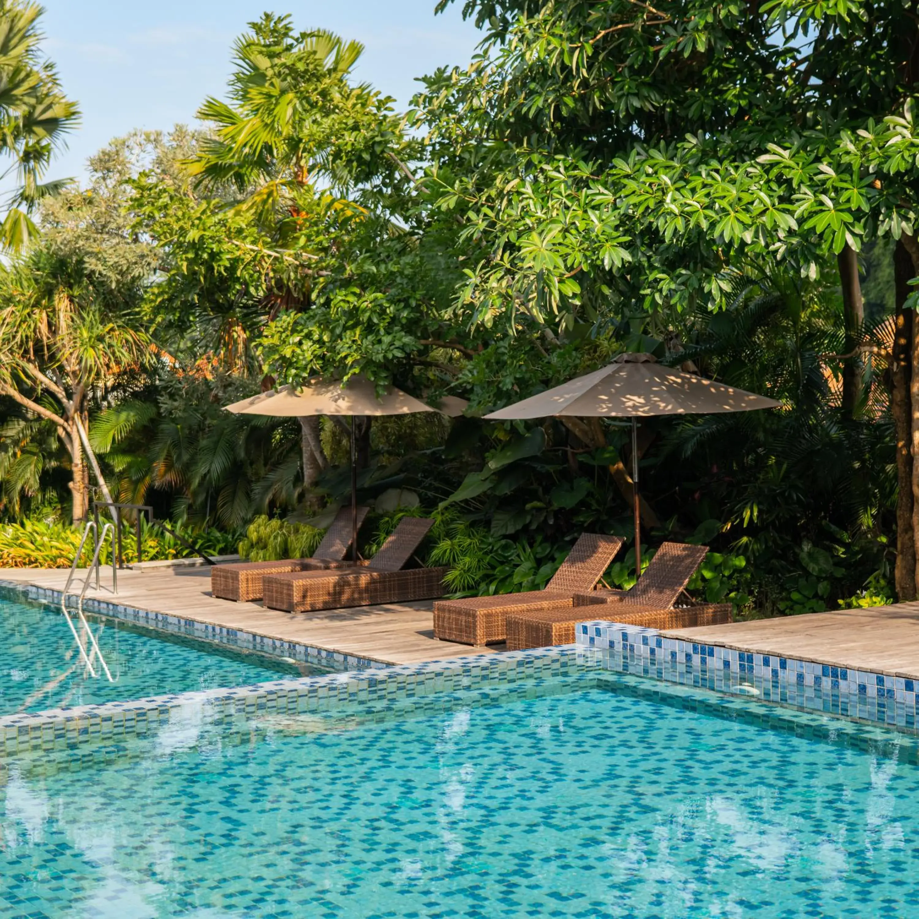 Garden, Swimming Pool in Royal Kamuela Villas & Suites at Monkey Forest Ubud