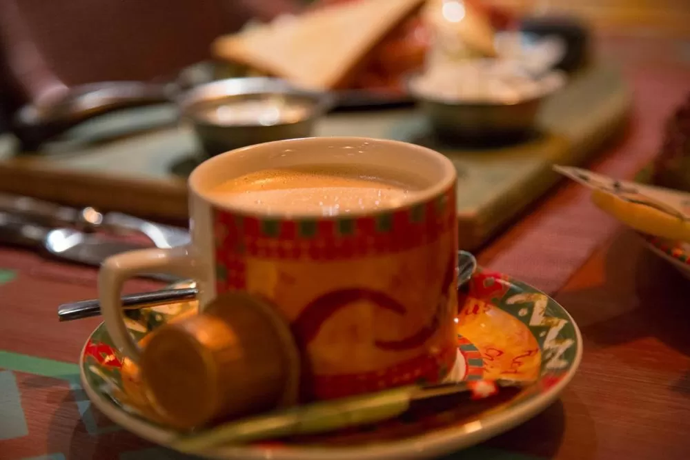 Continental breakfast in Hotel California