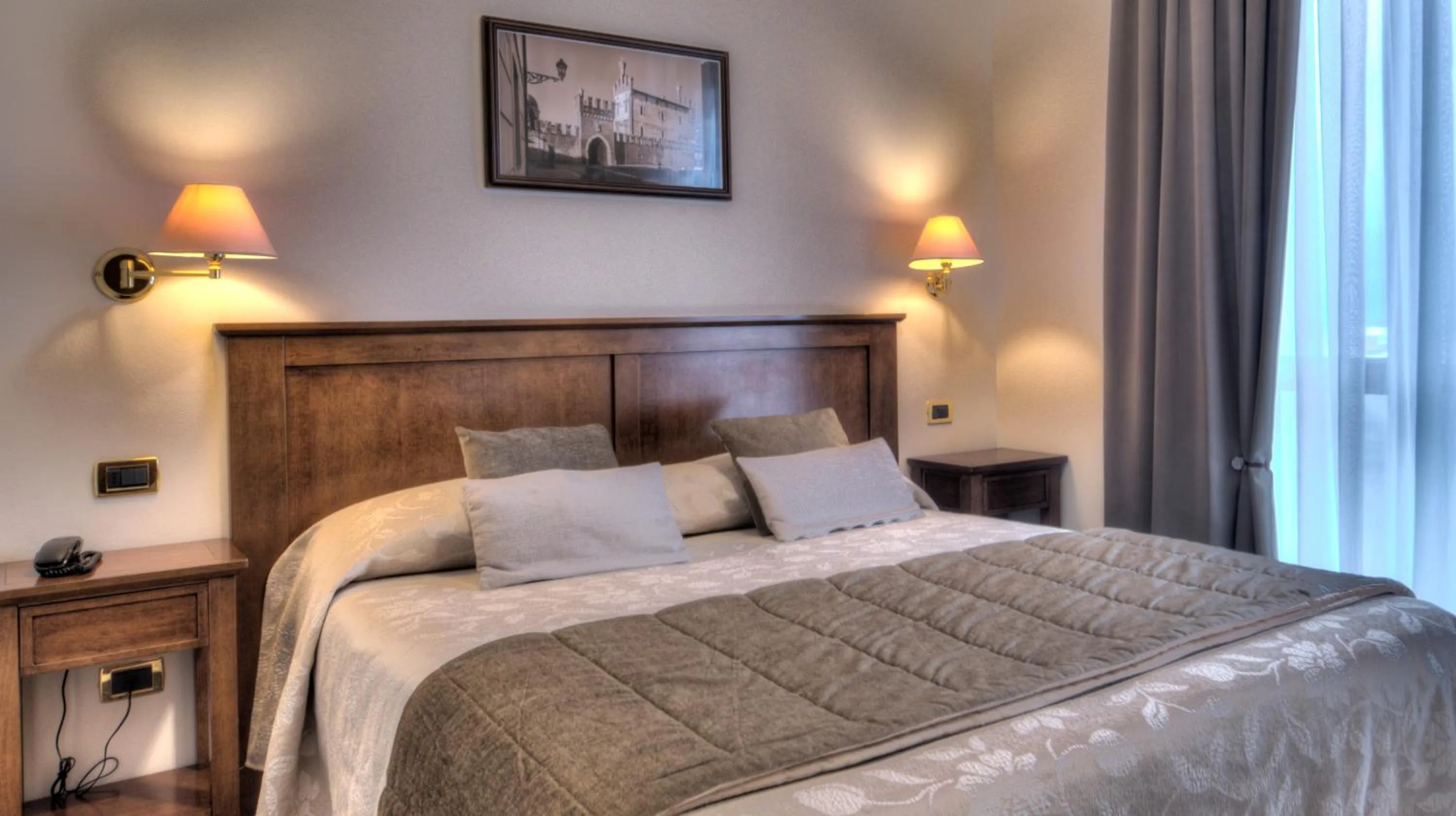 Bed in Hotel Belvedere Thiene