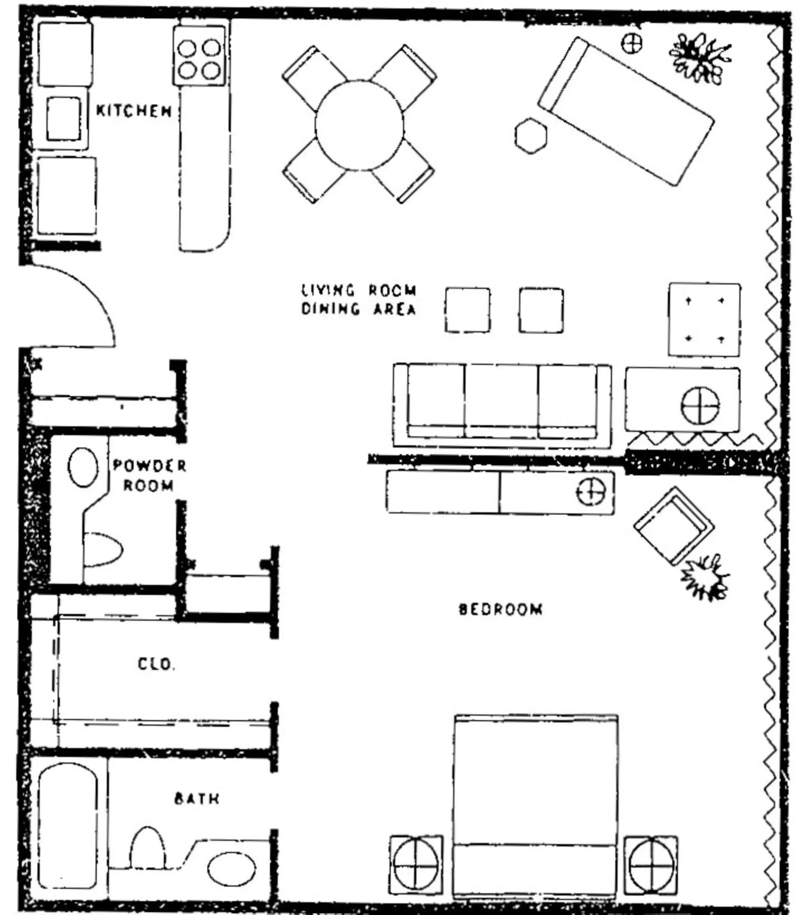 Area and facilities, Floor Plan in Jockey Resort Suites Center Strip