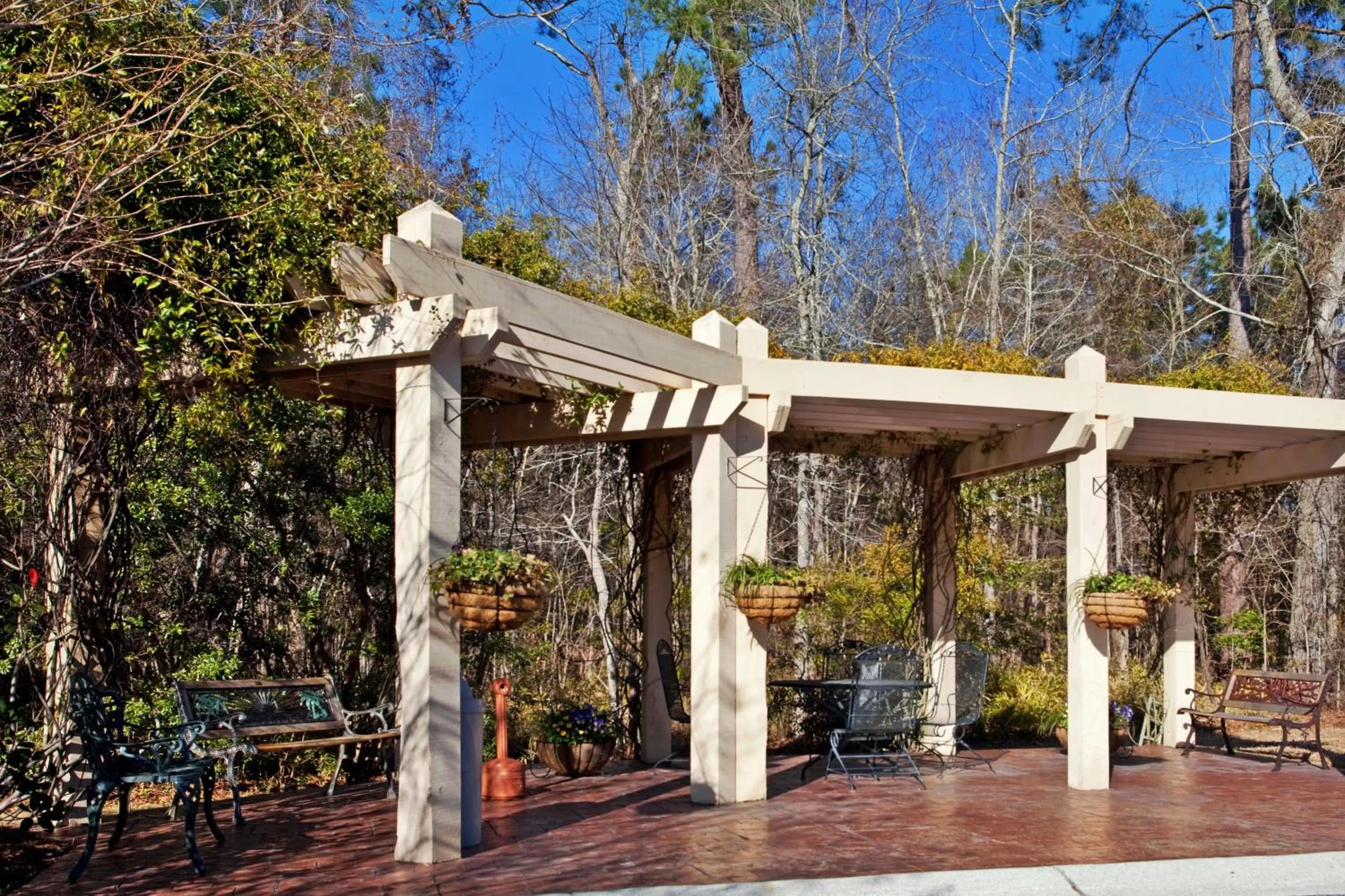 Patio in Moncks Corner Inn