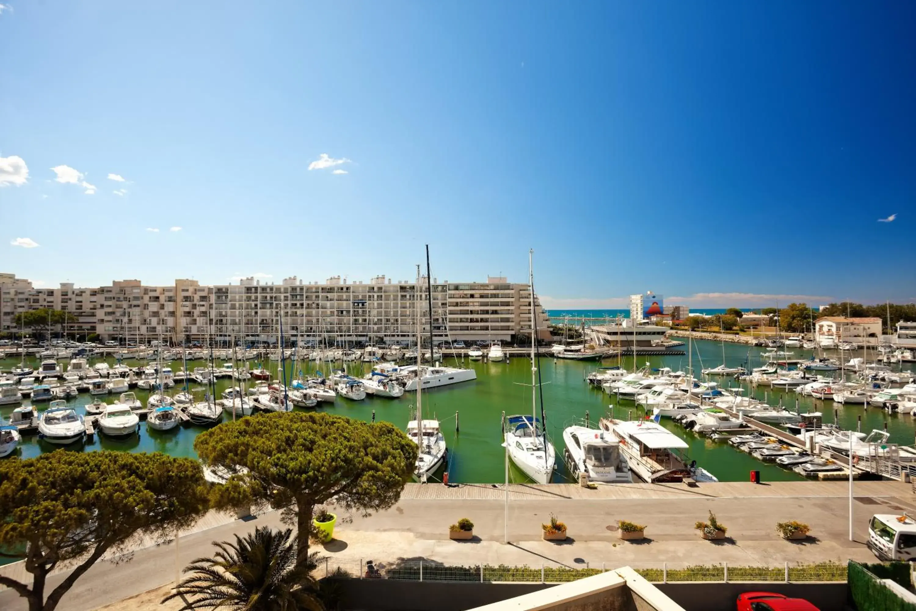 City view in The Originals Boutique, Hôtel Neptune, Montpellier Sud (Inter-Hotel)