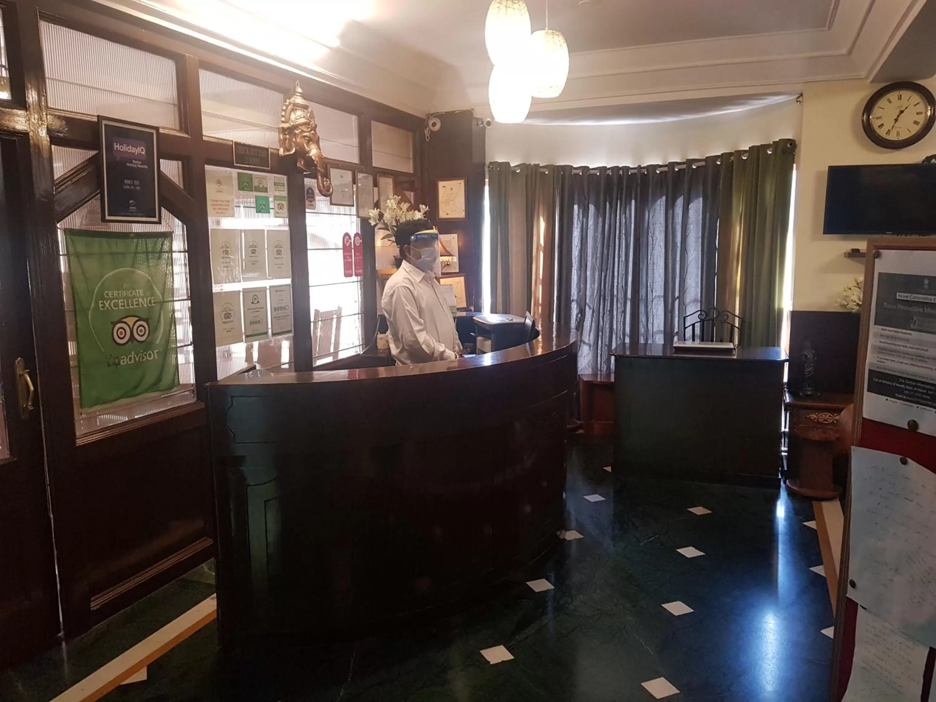 Lobby or reception in Hotel Silverine