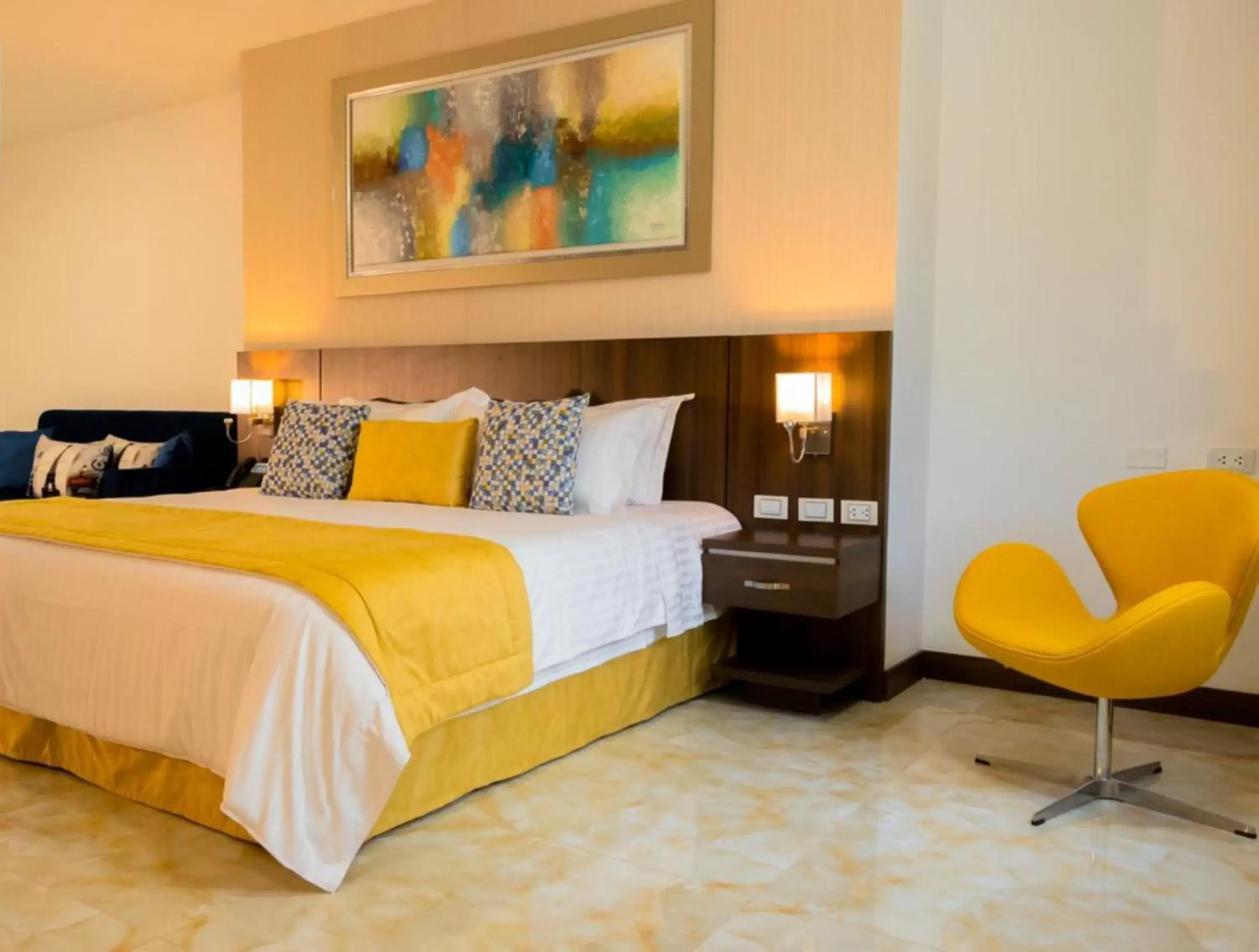 Bed in Hotel Real Elim International Bed in Hotel Real Elim International