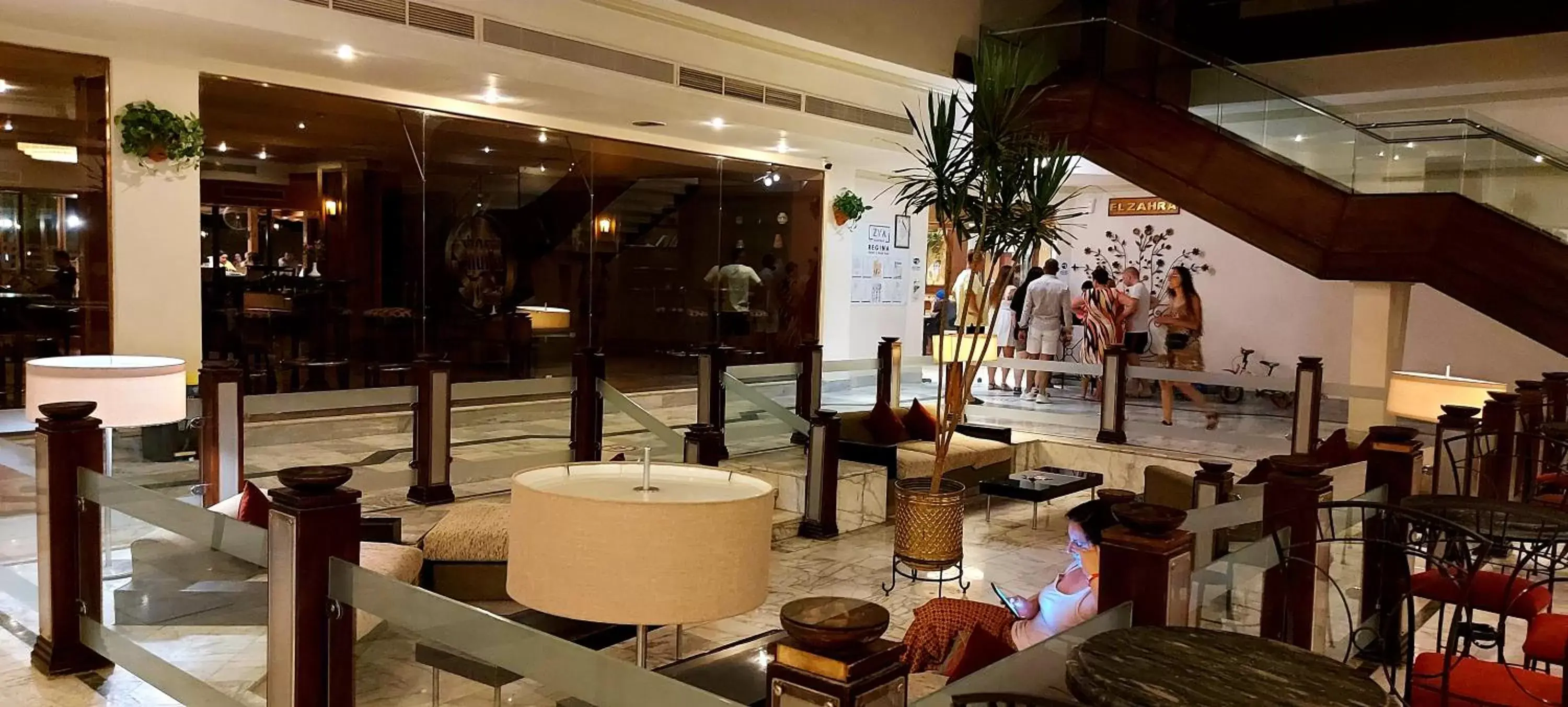 Lobby or reception in ZYA Regina Resort and Aqua Park Hurghada