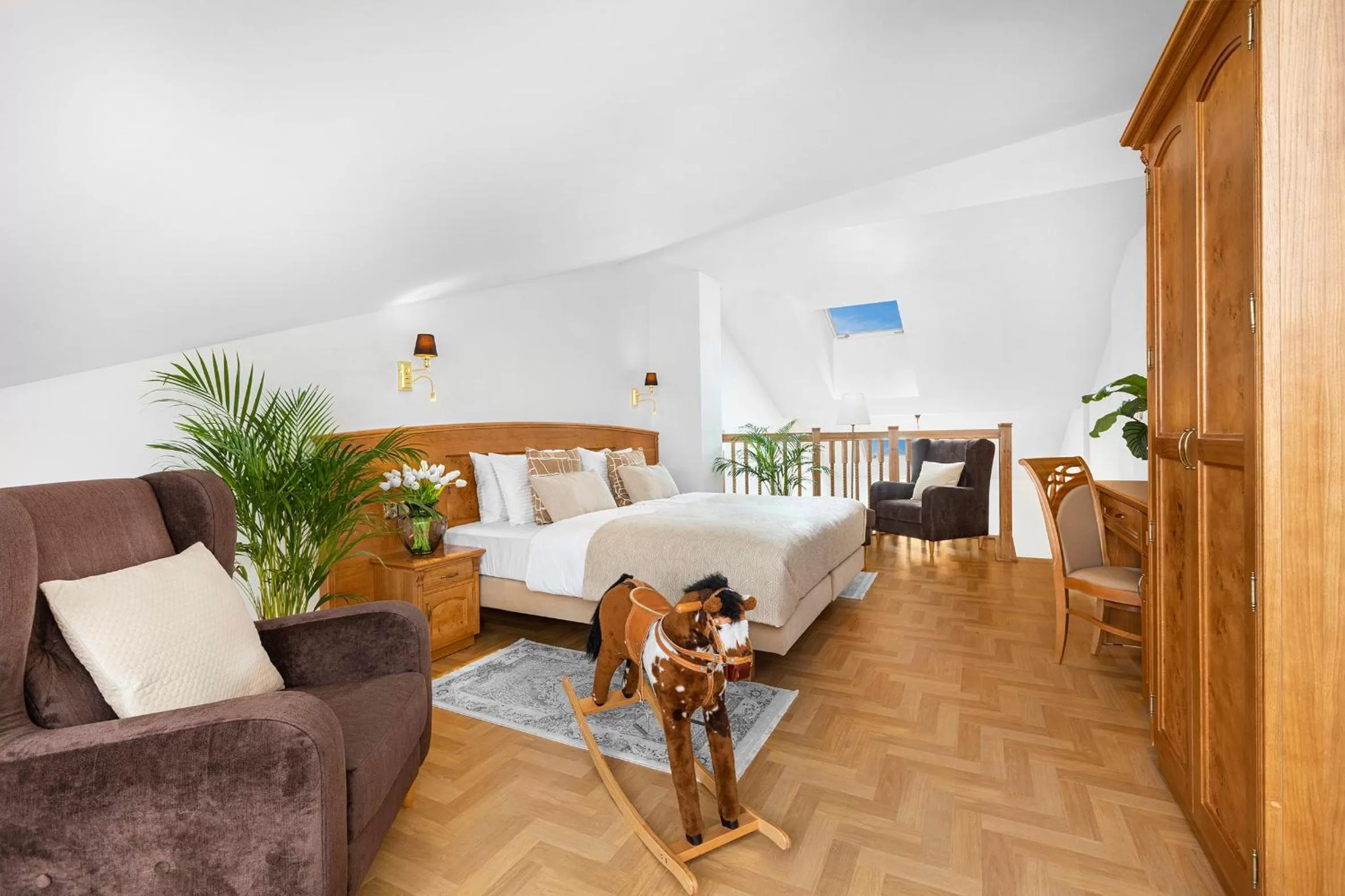 Bed in Ventus Rosa Boutique Aparthotel