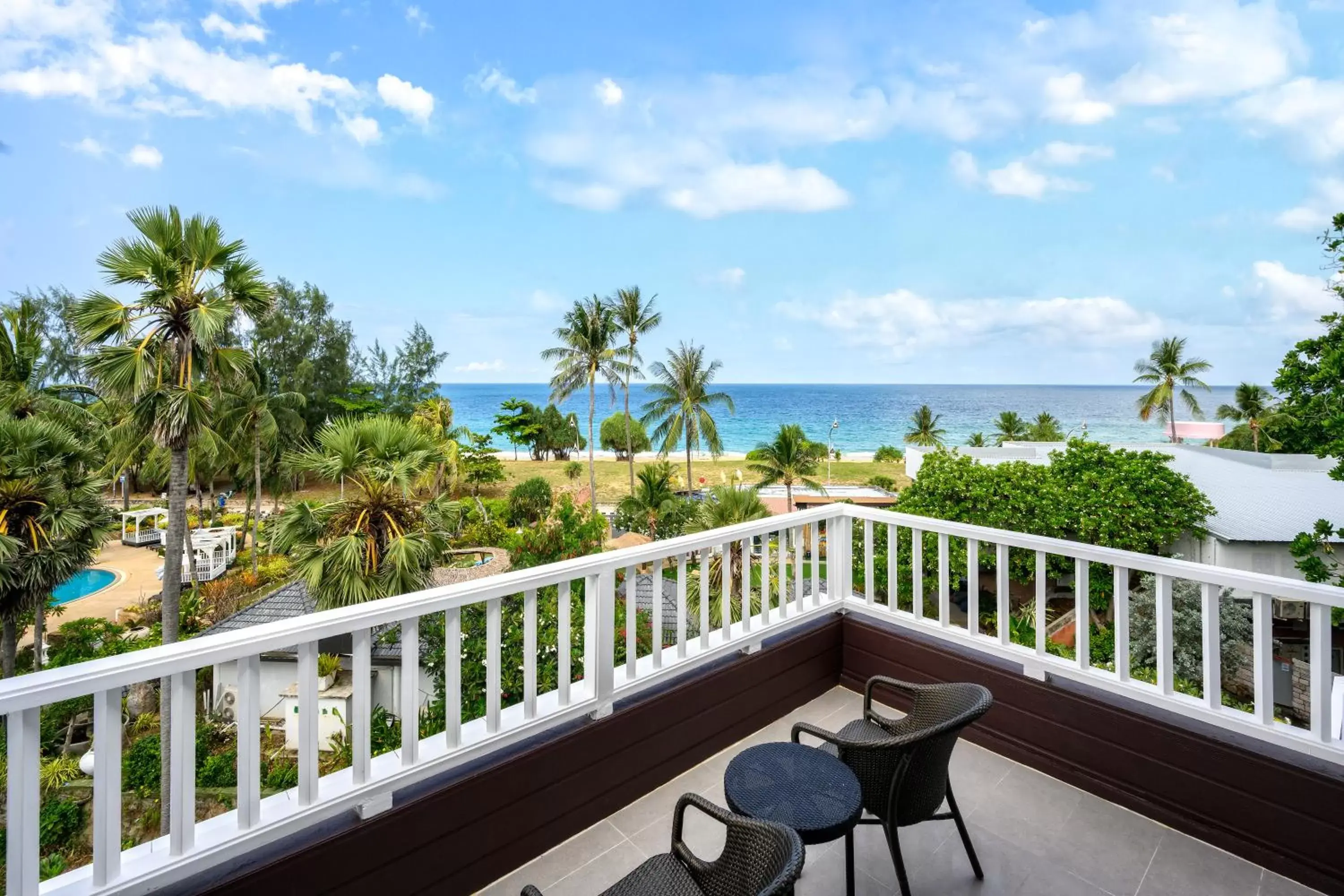 Seaview Deluxe Terrace in Thavorn Palm Beach Resort Phuket - SHA Extra Plus