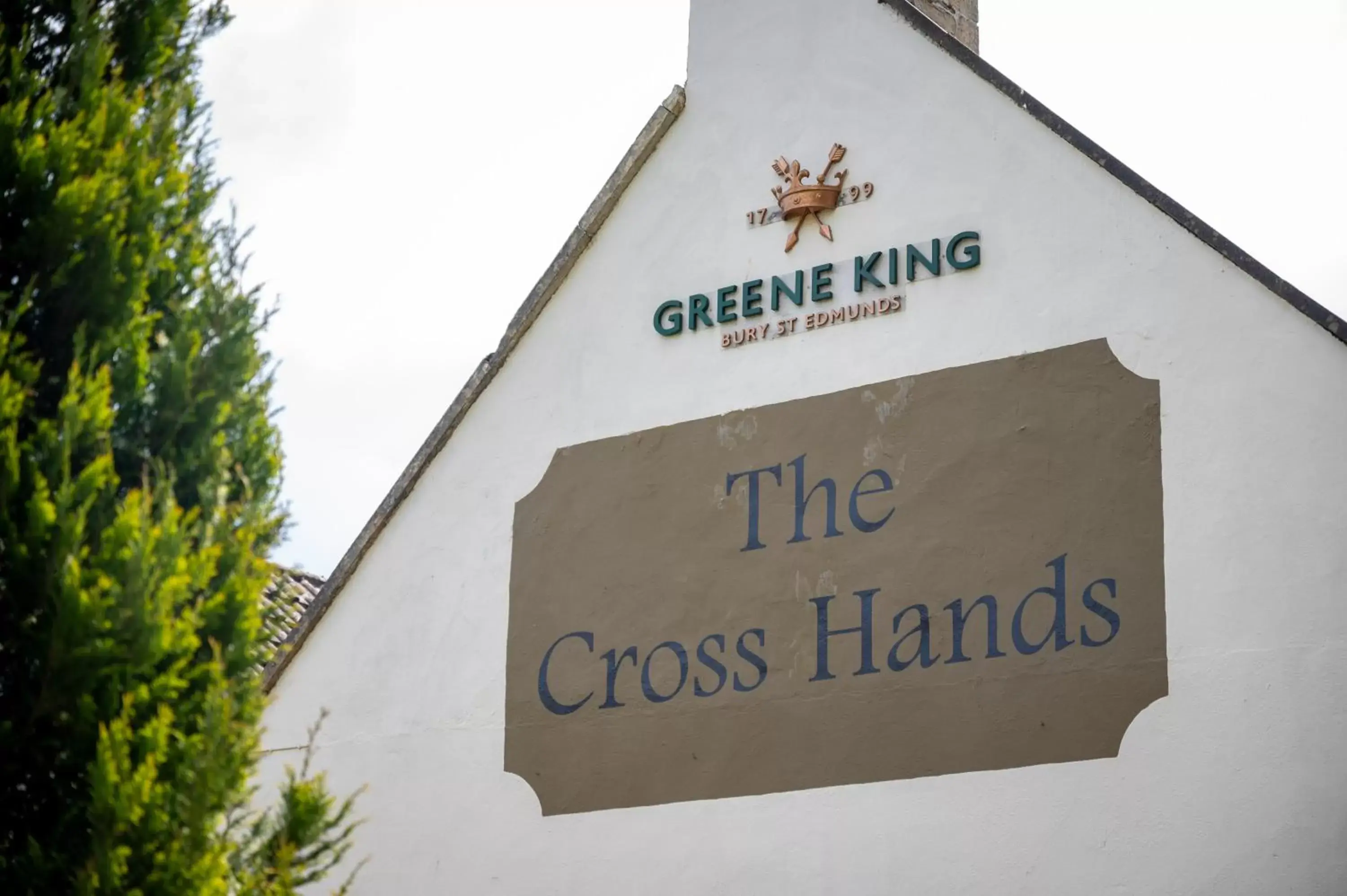 Logo/Certificate/Sign, Property Logo/Sign in Cross Hands Hotel by Greene King Inns