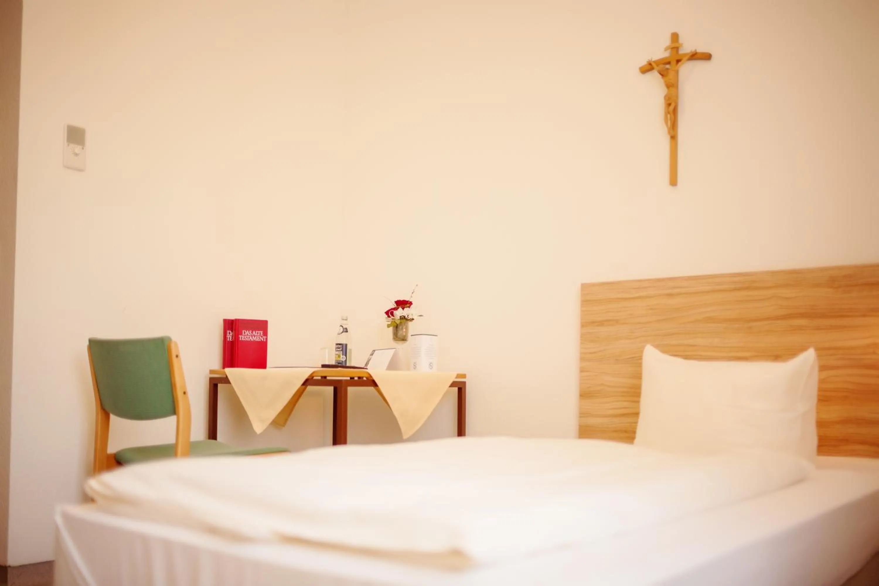 Photo of the whole room, Bed in Kloster St. Josef