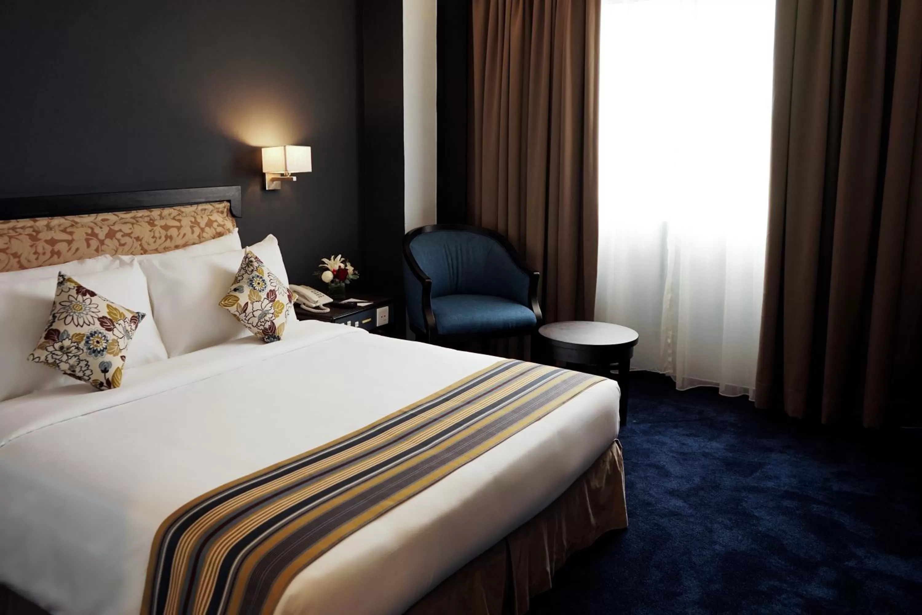 View (from property/room), Bed in Shahzan Hotel Kuantan, Trademark Collection by Wyndham