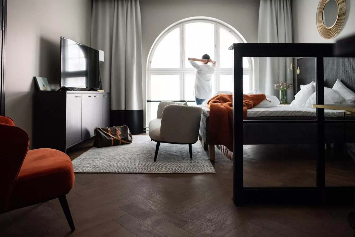 Bed in Bob W Helsinki Katajanokka