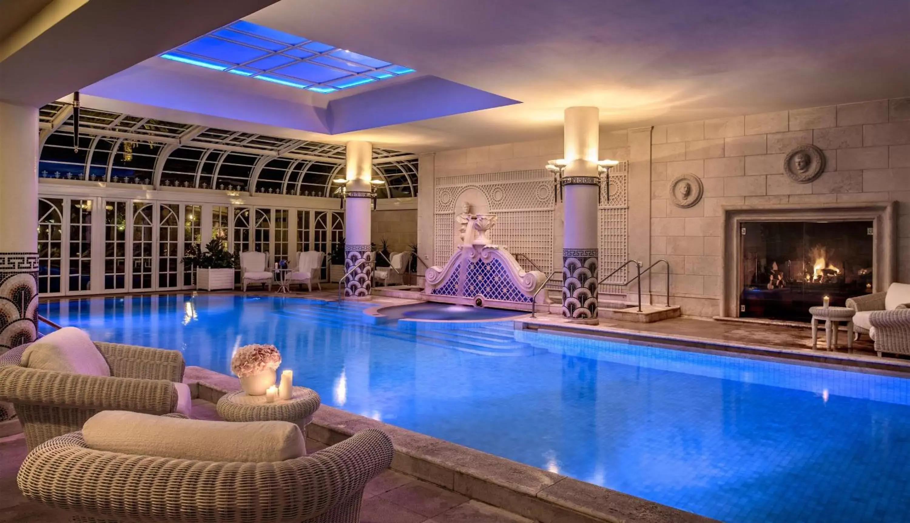 Sports, Swimming Pool in Rome Cavalieri, A Waldorf Astoria Hotel