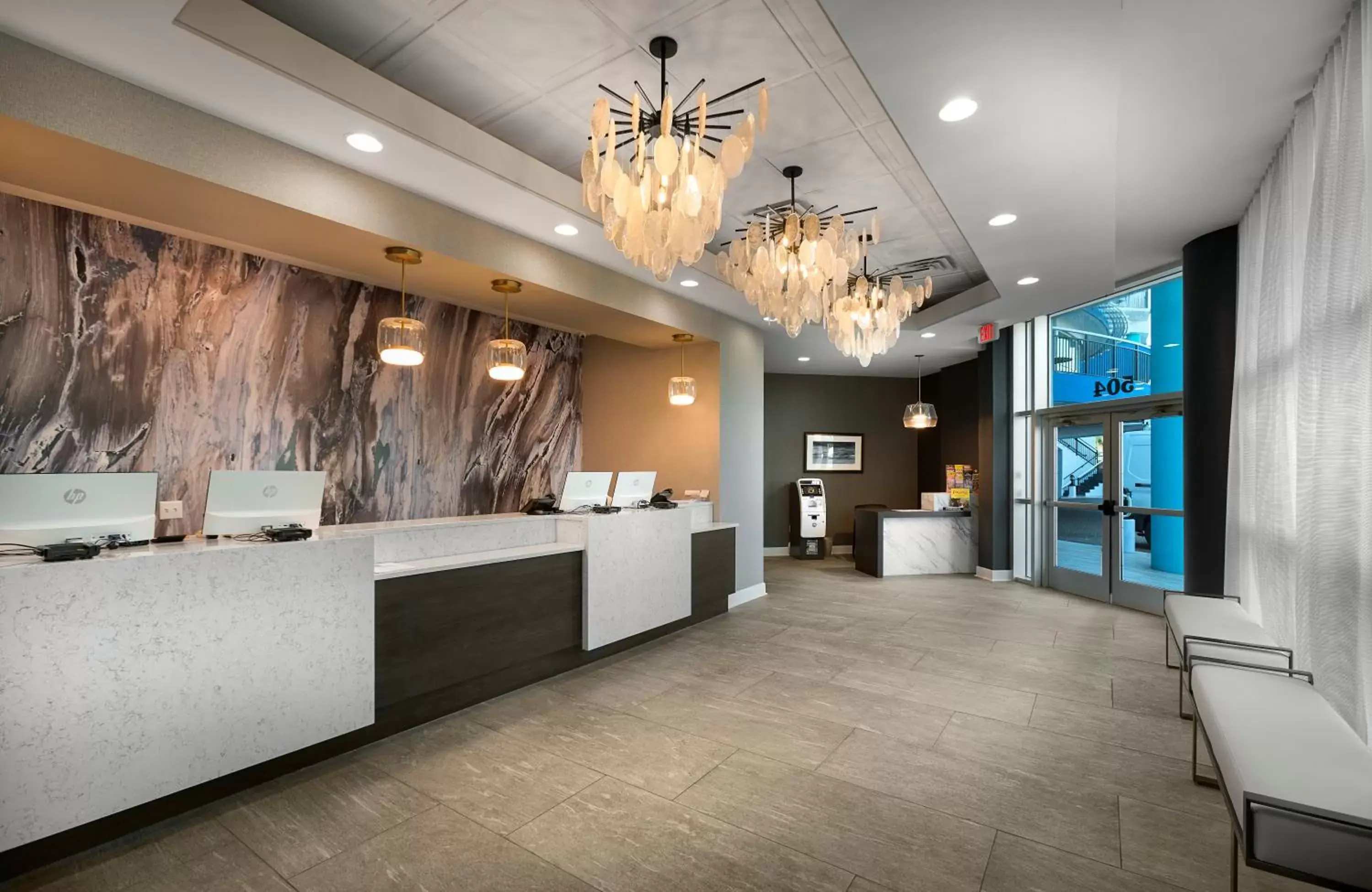 Lobby or reception in Bay View Resort Myrtle Beach Lobby or reception in Bay View Resort Myrtle Beach