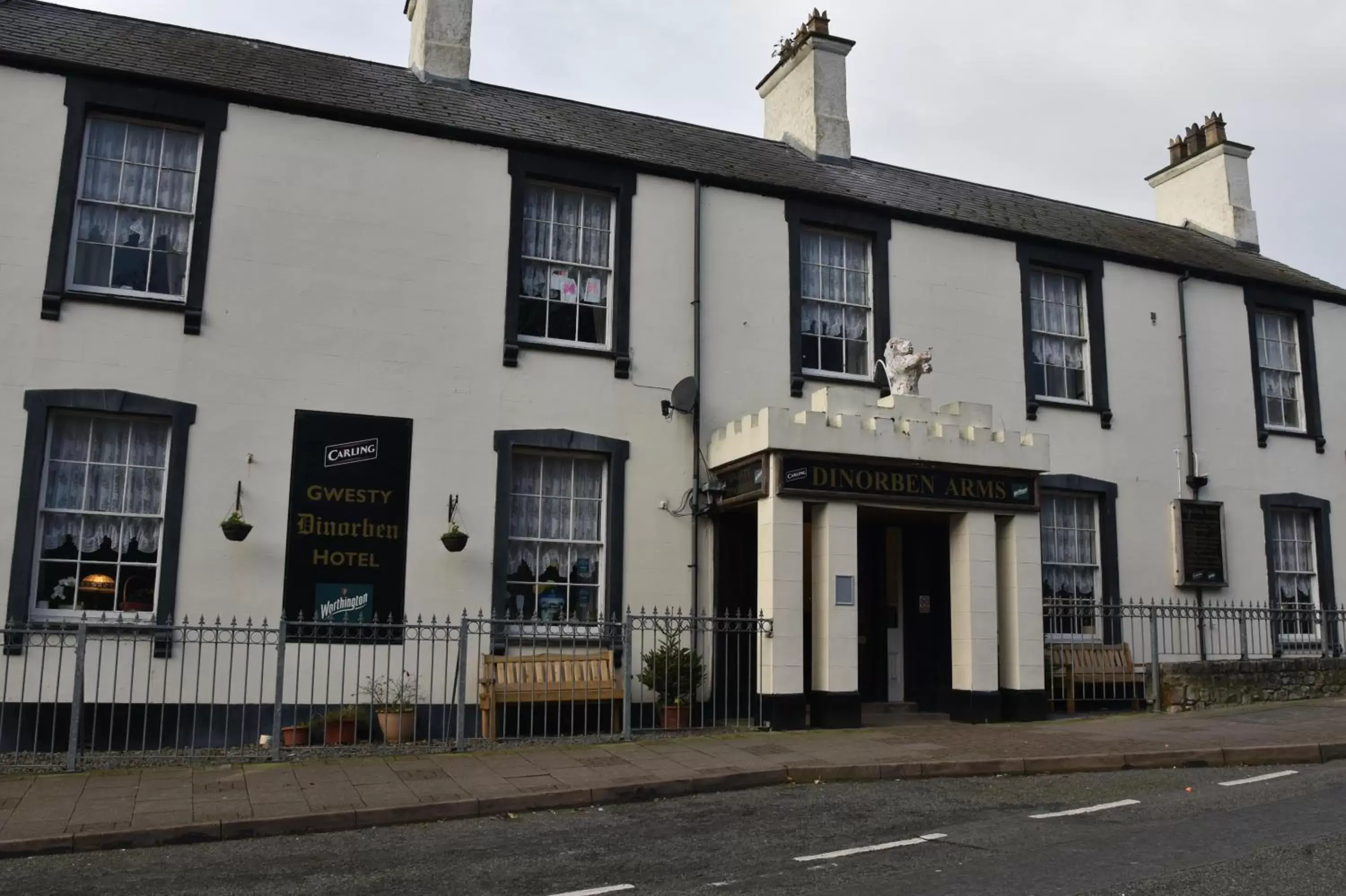 Property Building in Dinorben Arms Hotel