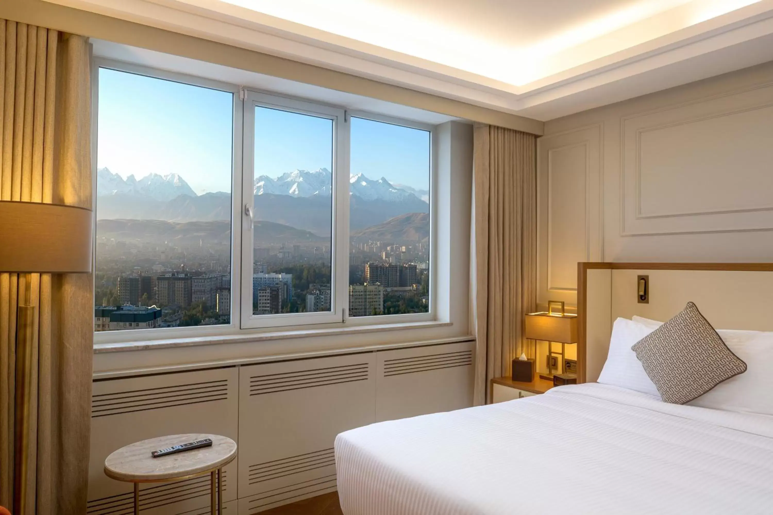 Bedroom, Mountain View in Sheraton Bishkek