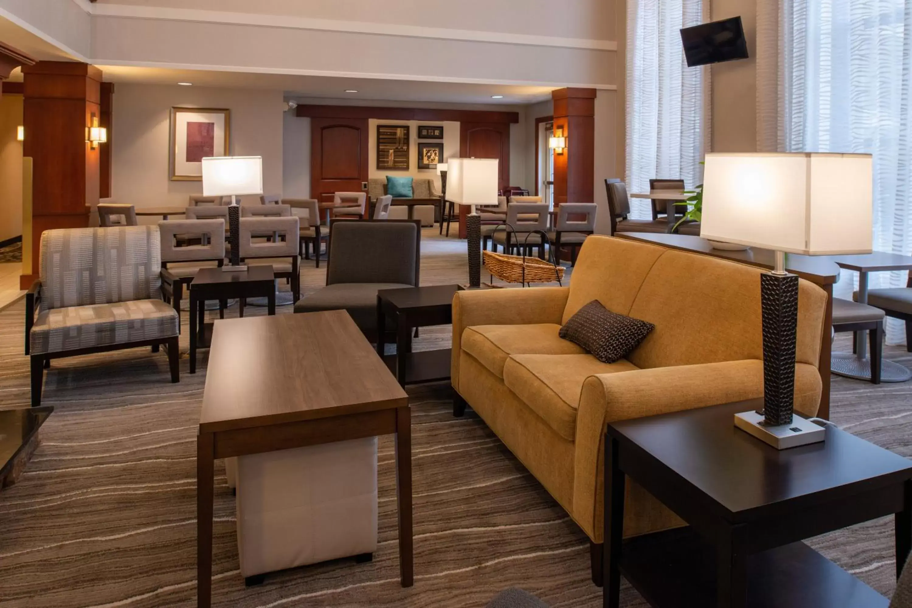 Property building, Seating Area in Staybridge Suites Indianapolis-Fishers, an IHG Hotel