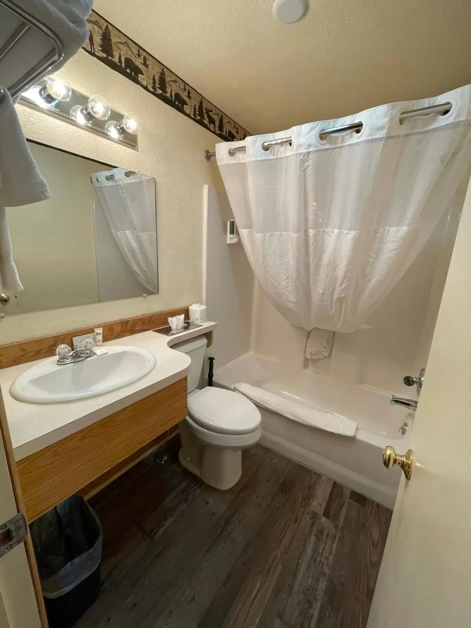 Bathroom in The Longhorn Ranch Lodge & RV Resort