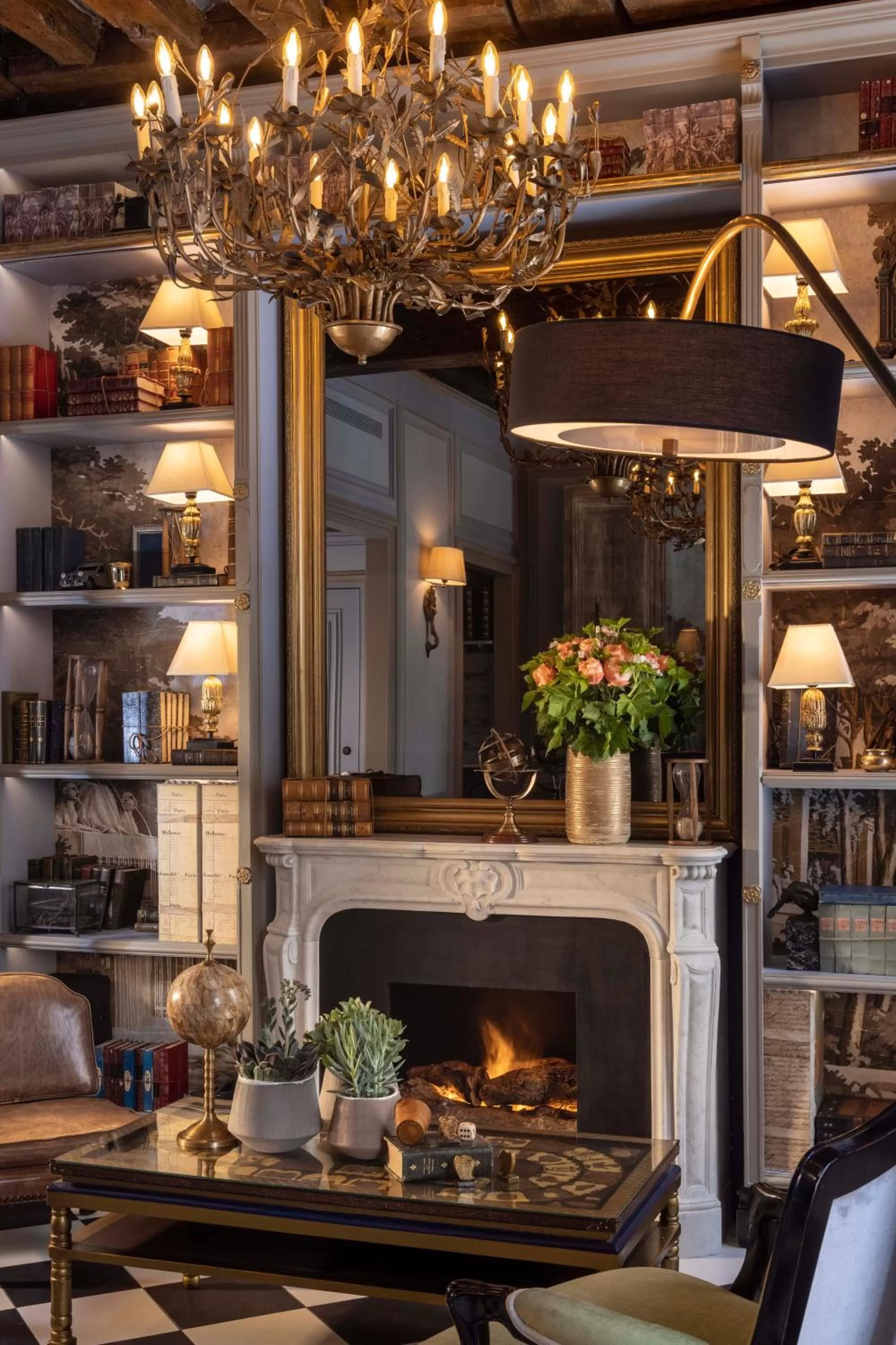 Lobby or reception in Hôtel Vinci Due & Spa