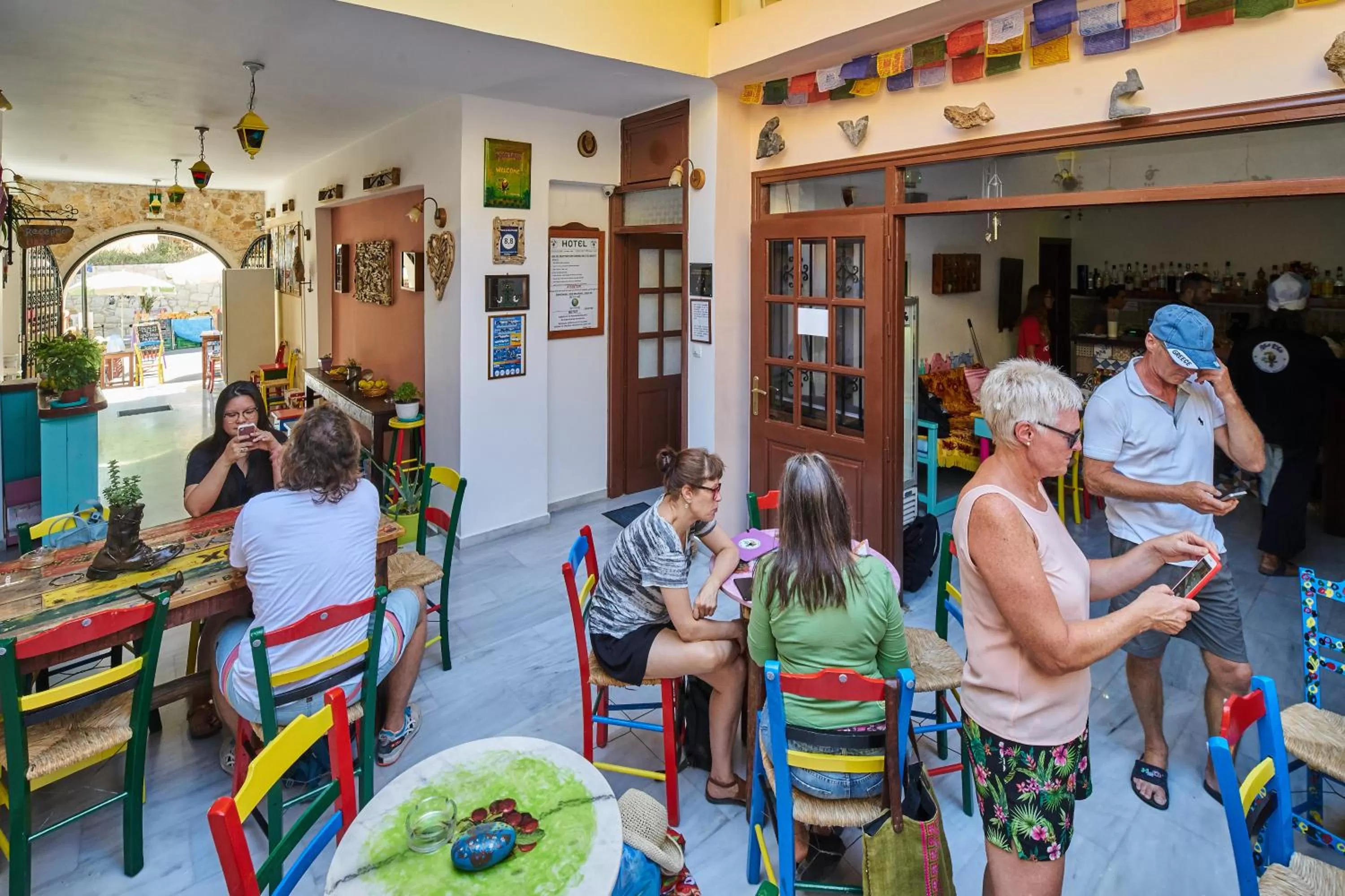 People in Poco Loco Bed & Breakfast