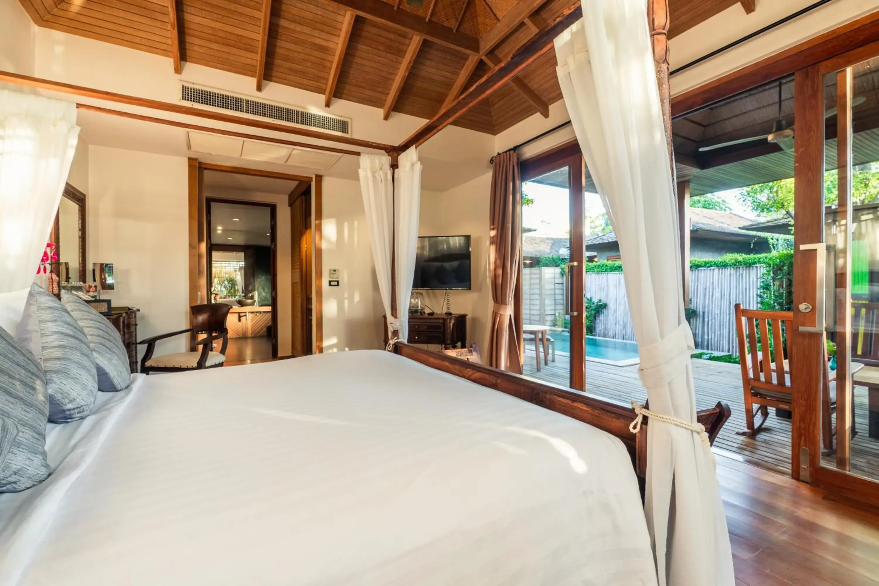 Bedroom in Tango Luxe Beach Villa, Koh Samui - SHA Extra Plus